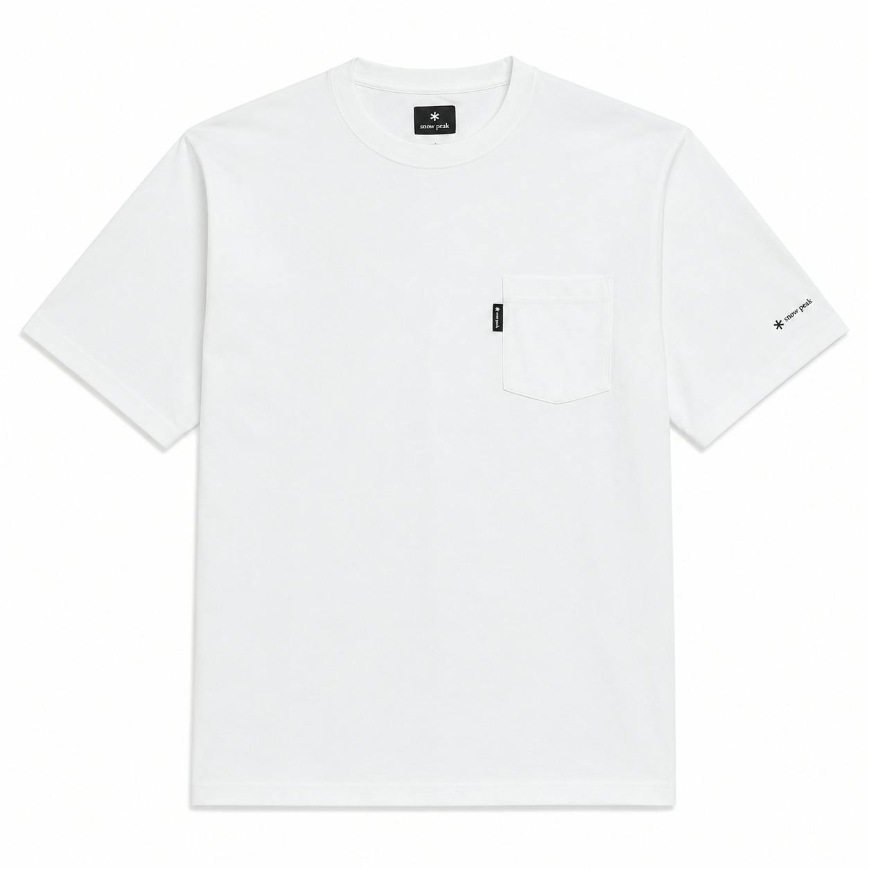 Snow Peak White Pocket T-Shirt Off - Xxl