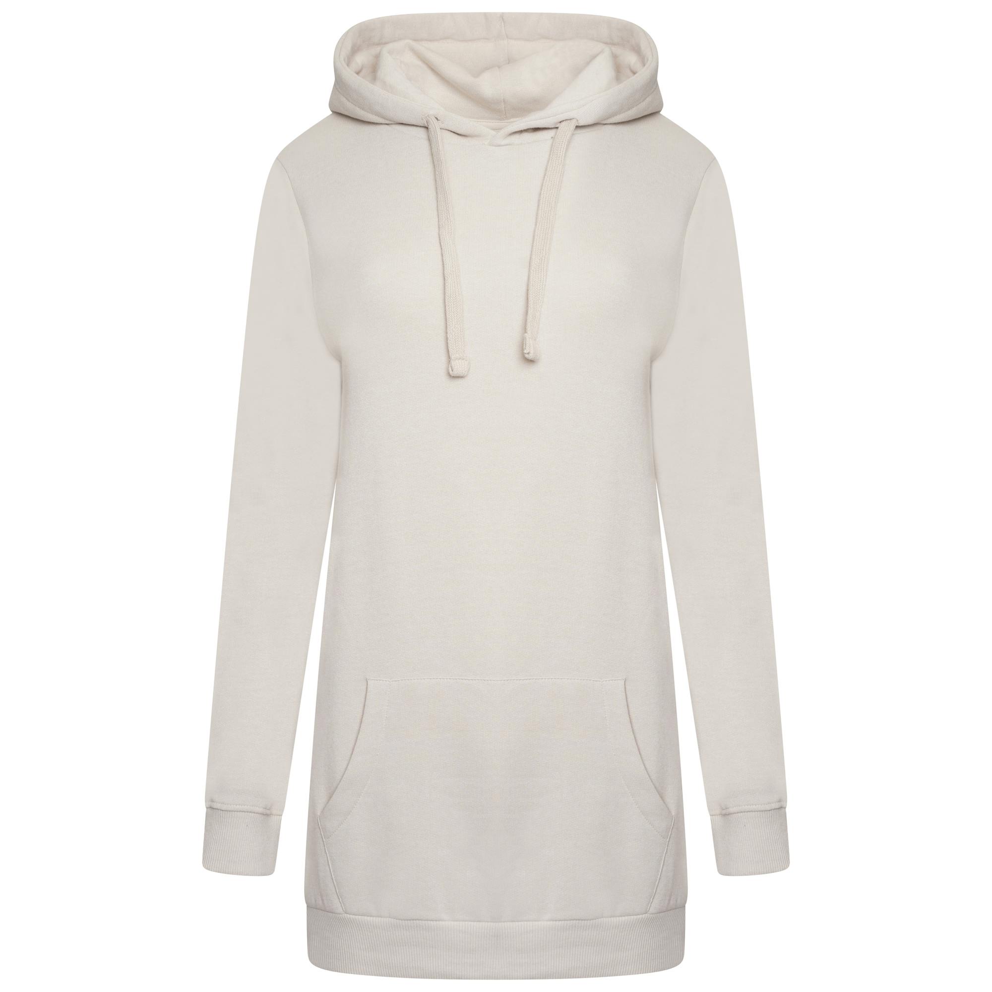 Smart Living Women's Longline Crewneck Sweatshirt - Stone - M