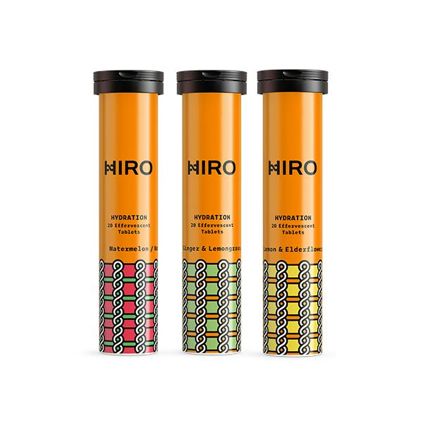 Hiro Light Hydration – Multi-Flavour Triple Pack
