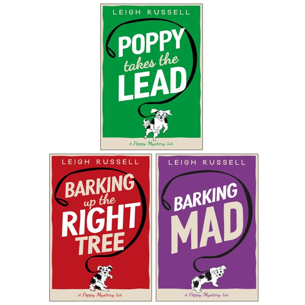Crime And Mystery Club 3 Book Set By Leigh Russell Barking Up The Right Tree & More
