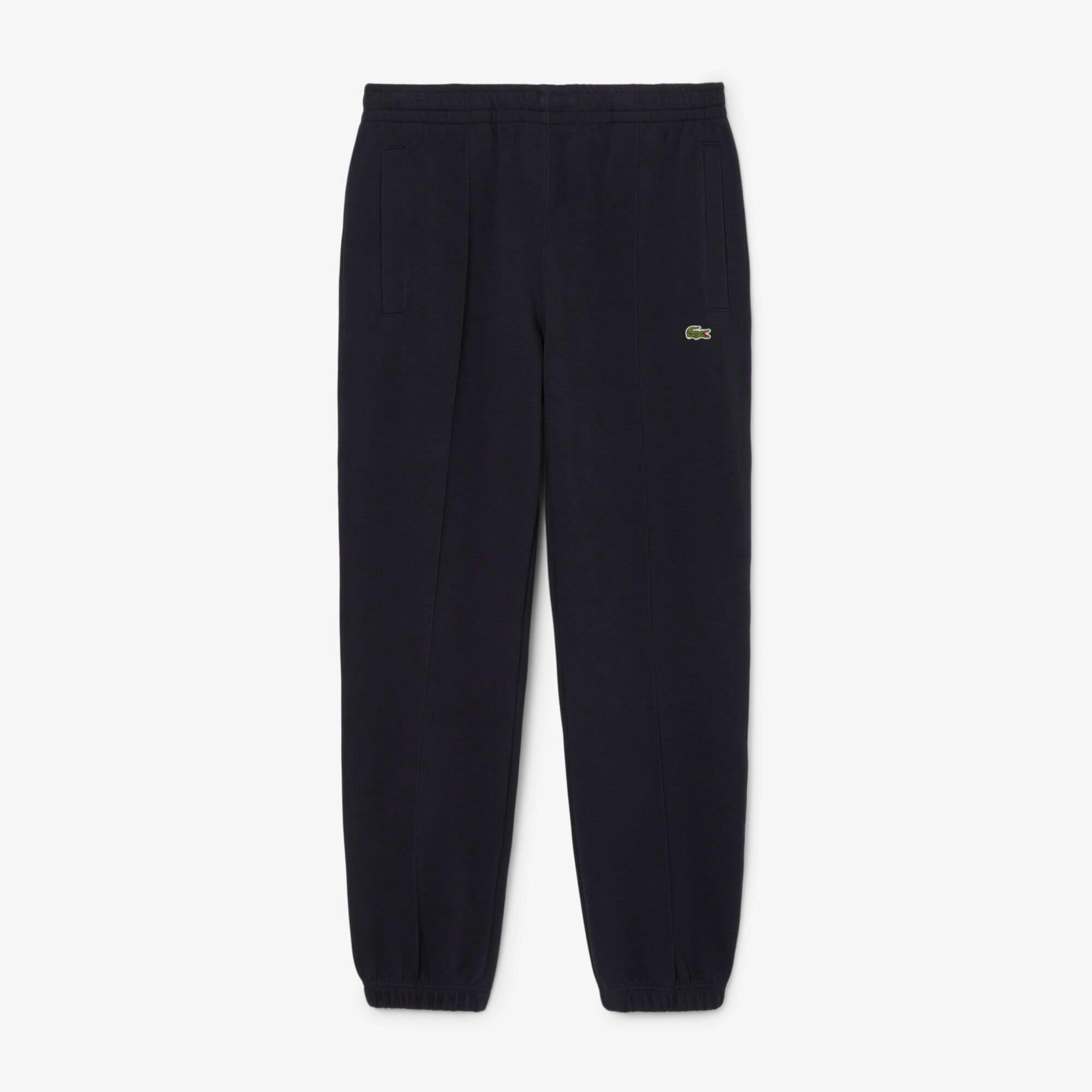 Lacoste Men's Blue Pique Regular Jogging Bottoms - Xl - 99% Cotton/1% Polyamid
