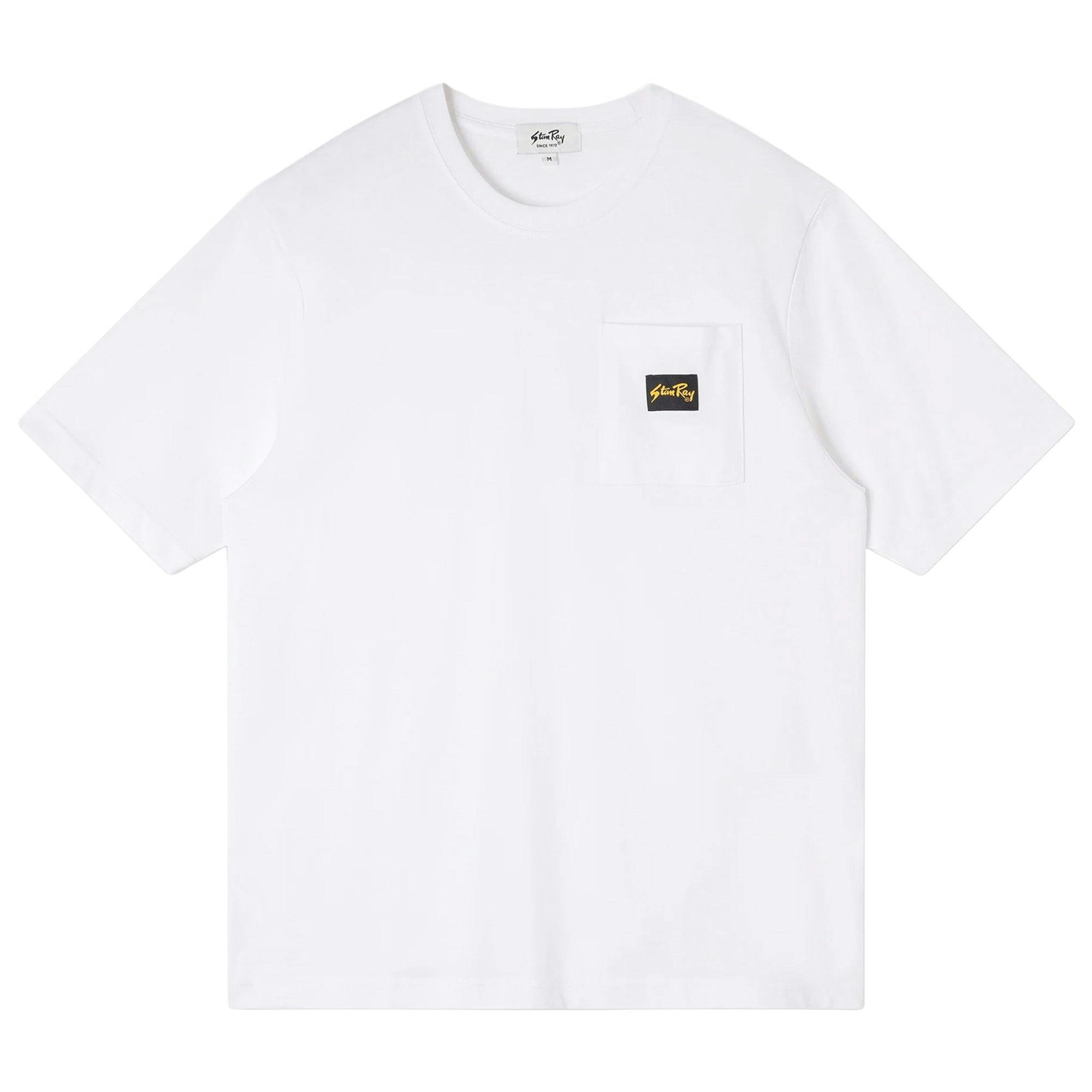 Stan Ray Unisex White Patch Pocket T-Shirt 3 - Medium