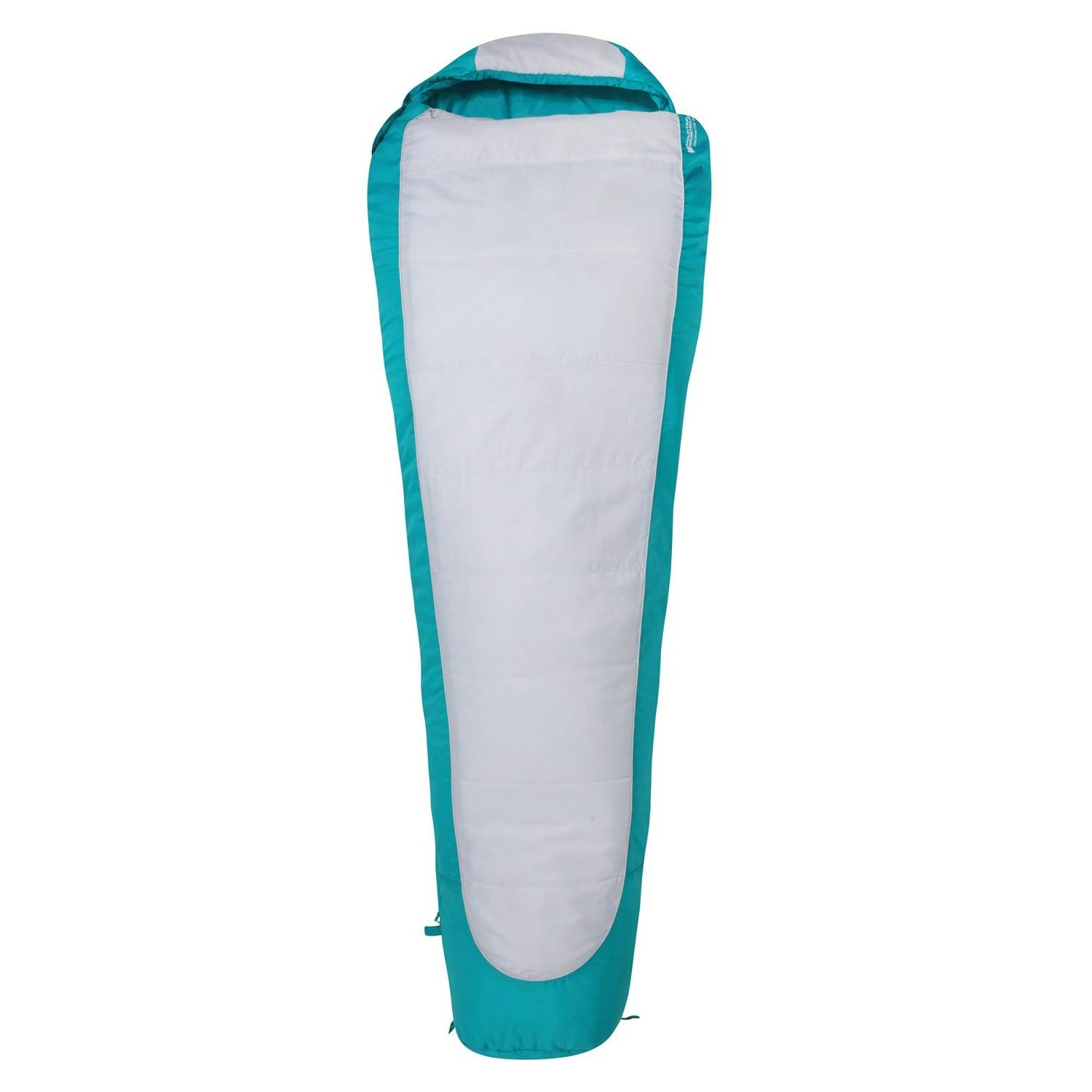 Mountain Warehouse Grey Microlite 950 Left Zip Midseason Mummy Sleeping Bag - One Size