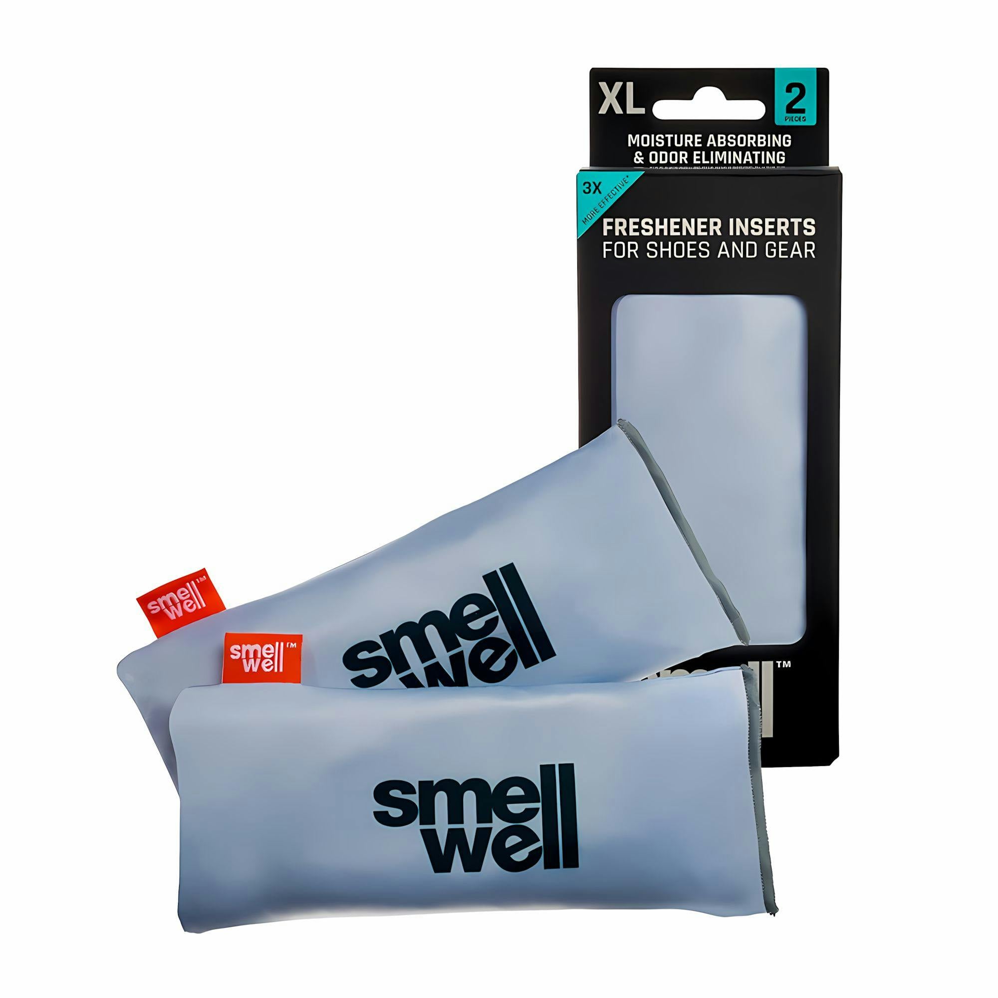 Rackhams Silver/Grey Xl Freshener Shoe Inserts - Odour Protection For Large Shoes And Boots