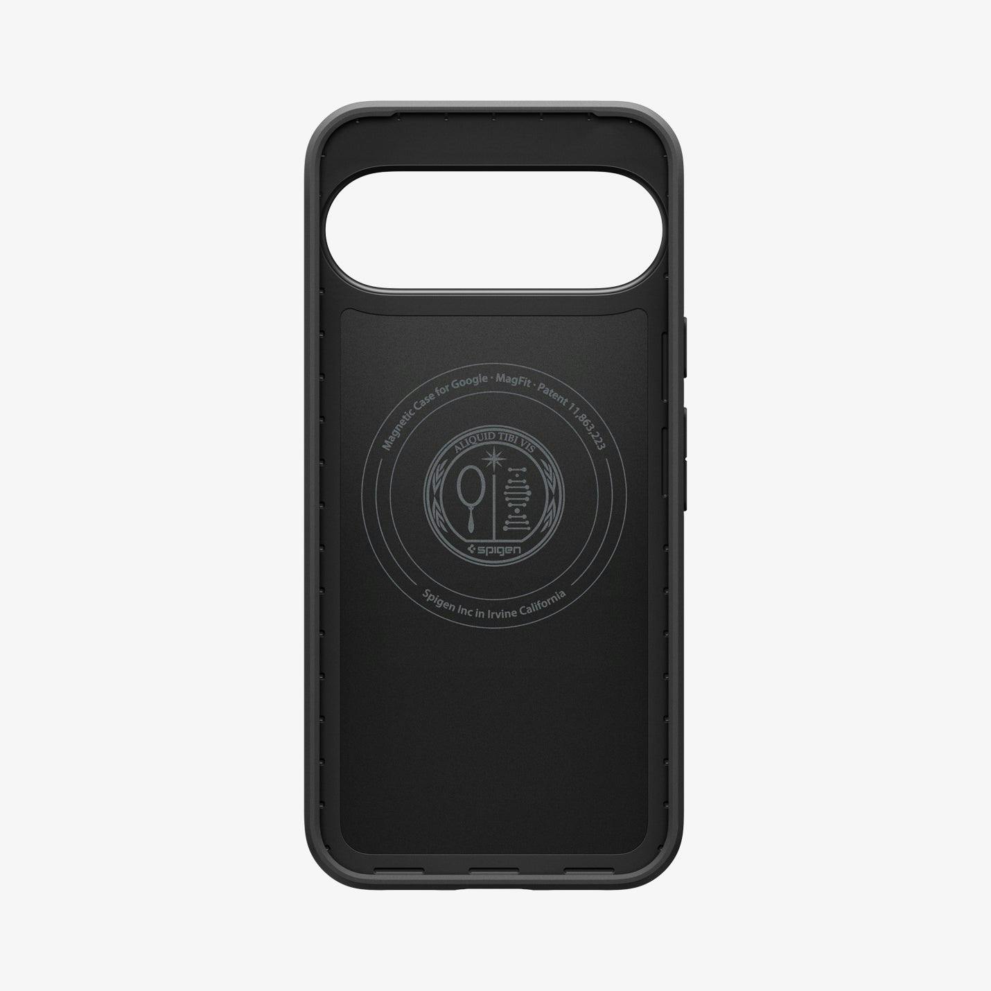 Spigen Black Thin Fit Case With Pixelsnap For Google Pixel 10 Pro Xl 6.8" - Acs09722