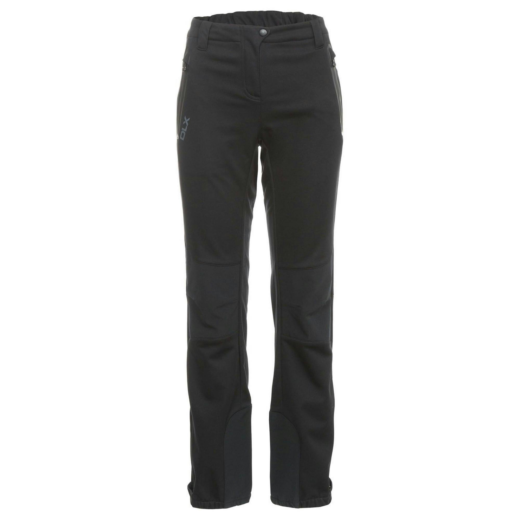 Trespass Women's Black / Sola Softshell Outdoor Trousers - M - 100% Polyester