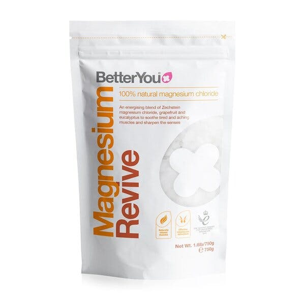 BetterYou Revive Bath Flakes, Blend of Pure Zechstein Magnesium Chloride with Restorative Essential Oils, Grapefruit and Eucalyptus to Sooth Tired and Aching Muscles, 750g - Image 7
