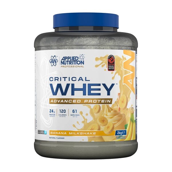 Applied Nutrition Critical Whey, Banana Milkshake - 2000G