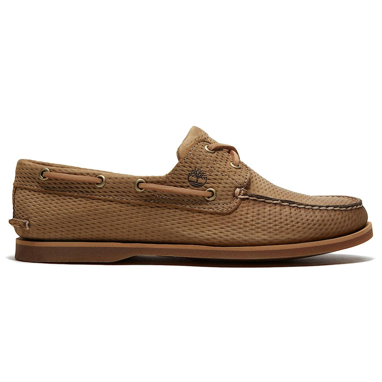 Timberland Men's Beige Classic Boat Shoe - Uk 9