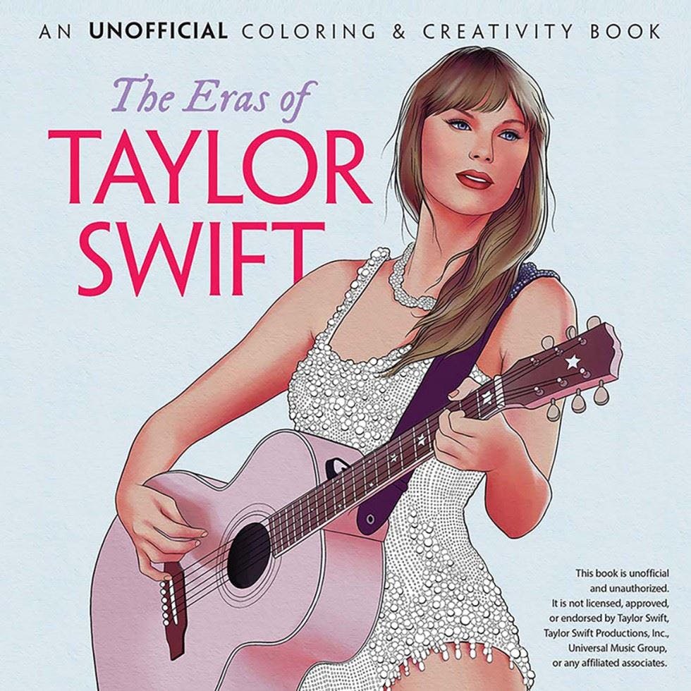 Eras of Taylor Swift Colouring Book Unofficial Creativity Activity Book - Image 7