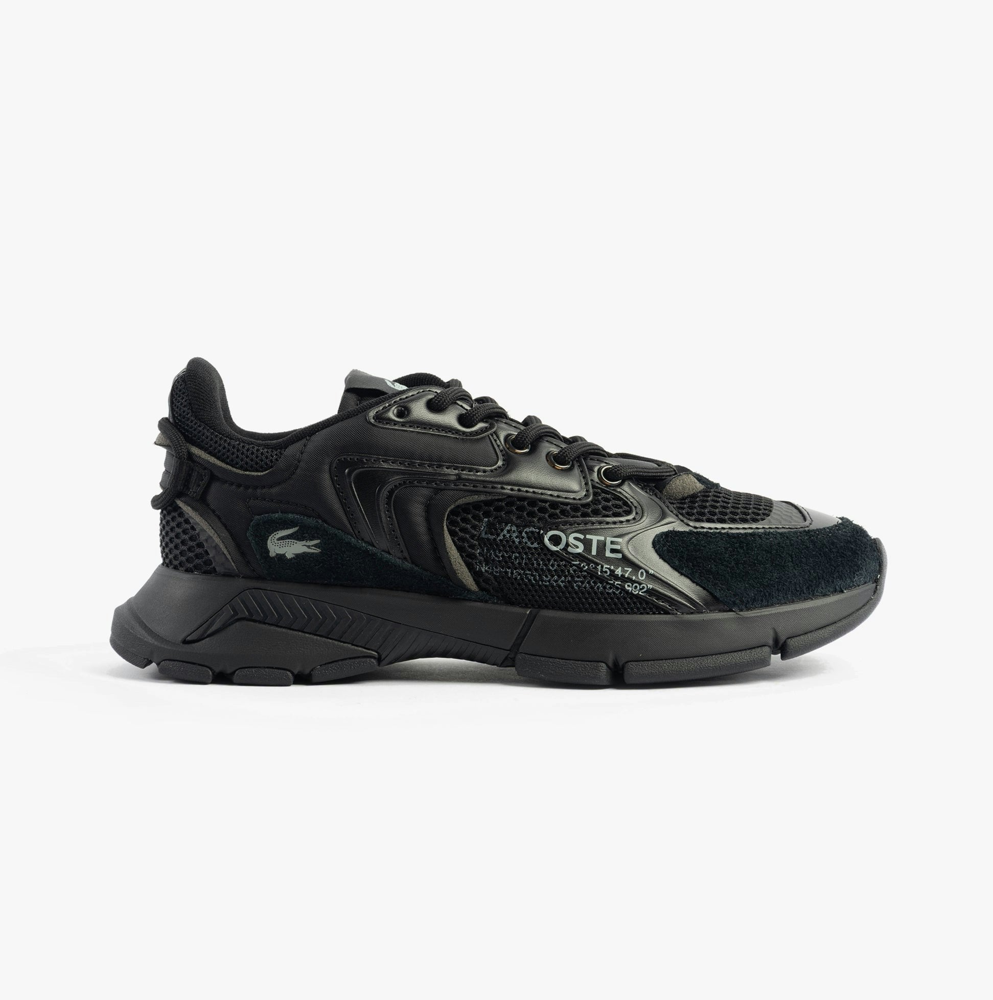 Lacoste Men's Black L003 Neo Trainers - Uk 8