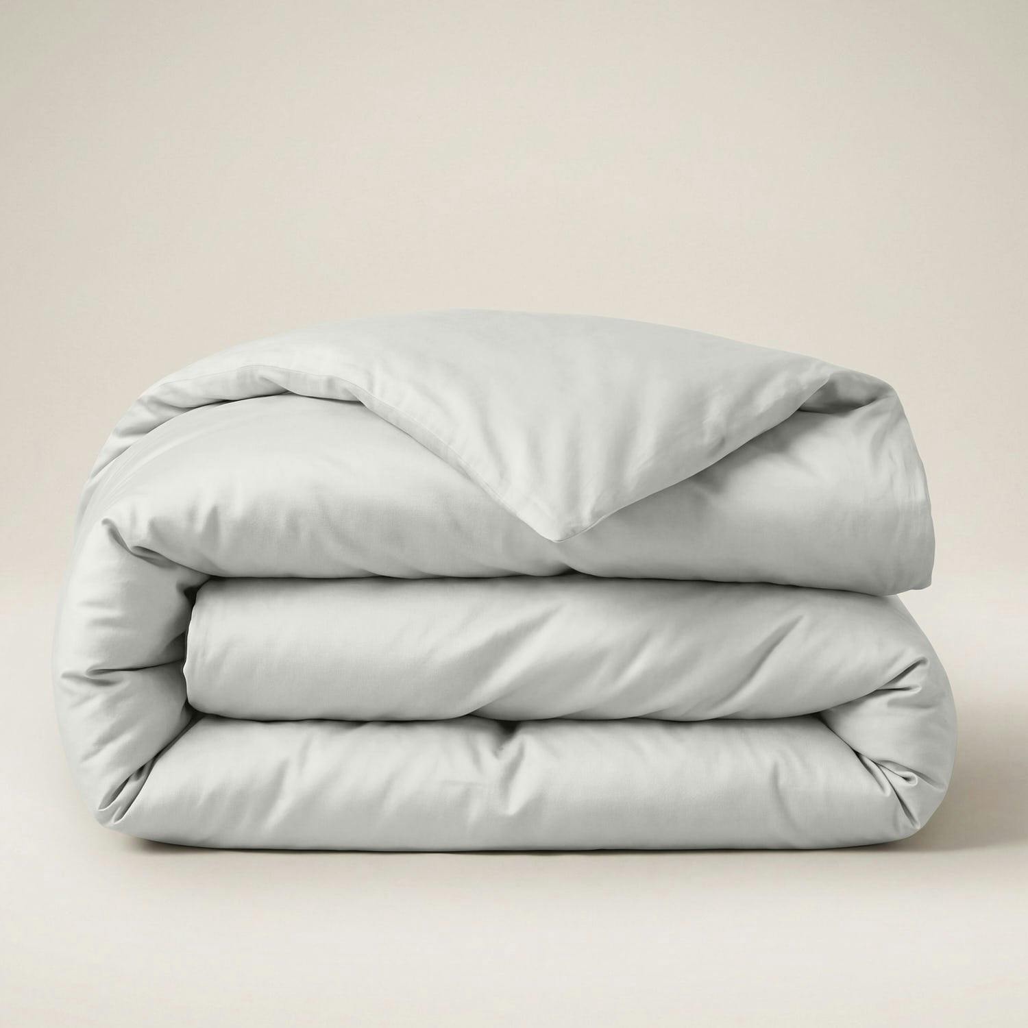 Rackhams Grey Sateen Duvet Cover - Single