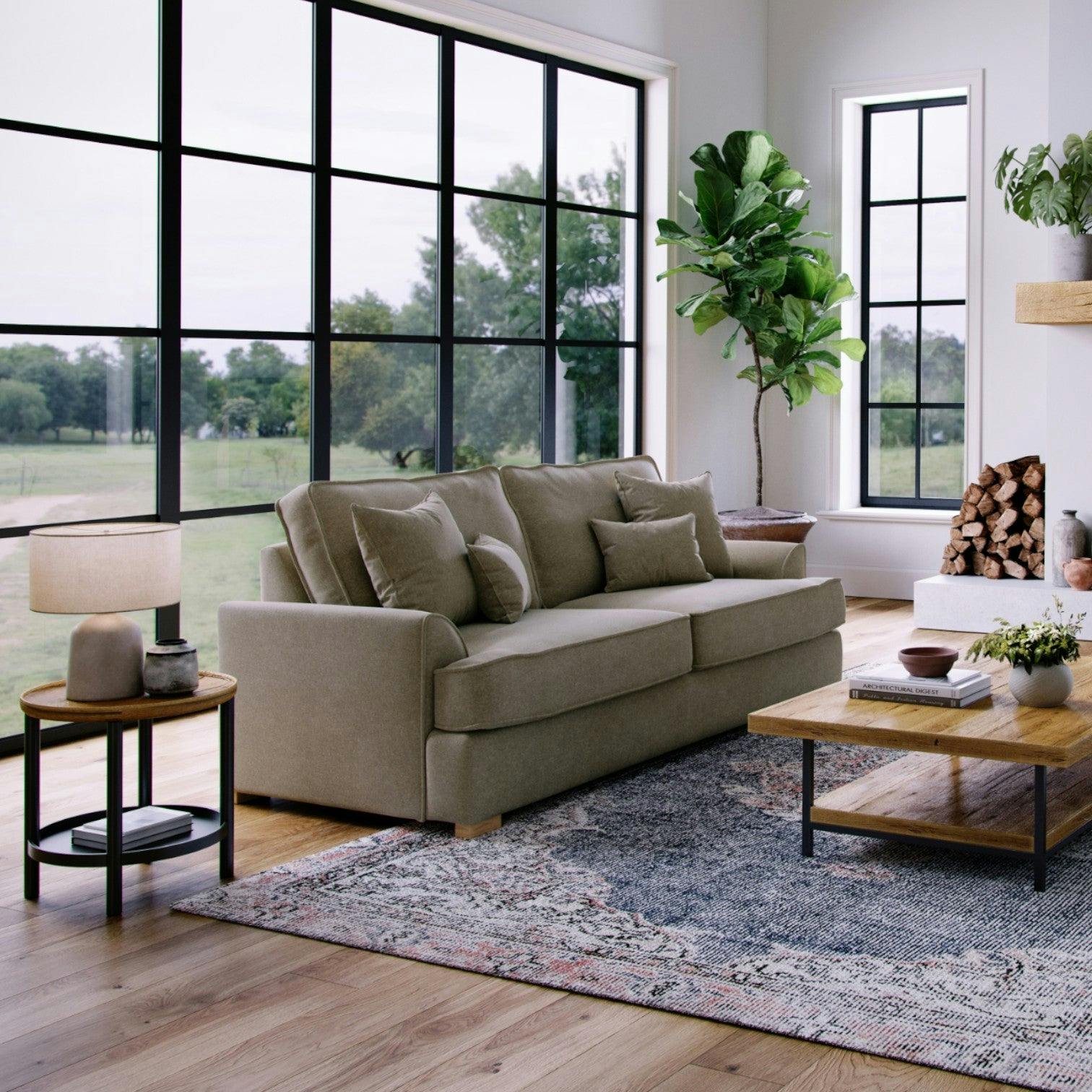 The Great Sofa Company Harrogate Medium Sofa - Fossil