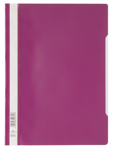 Rackhams Turquoise Clear View Project Folder Document Report File | 50 Pack | A4