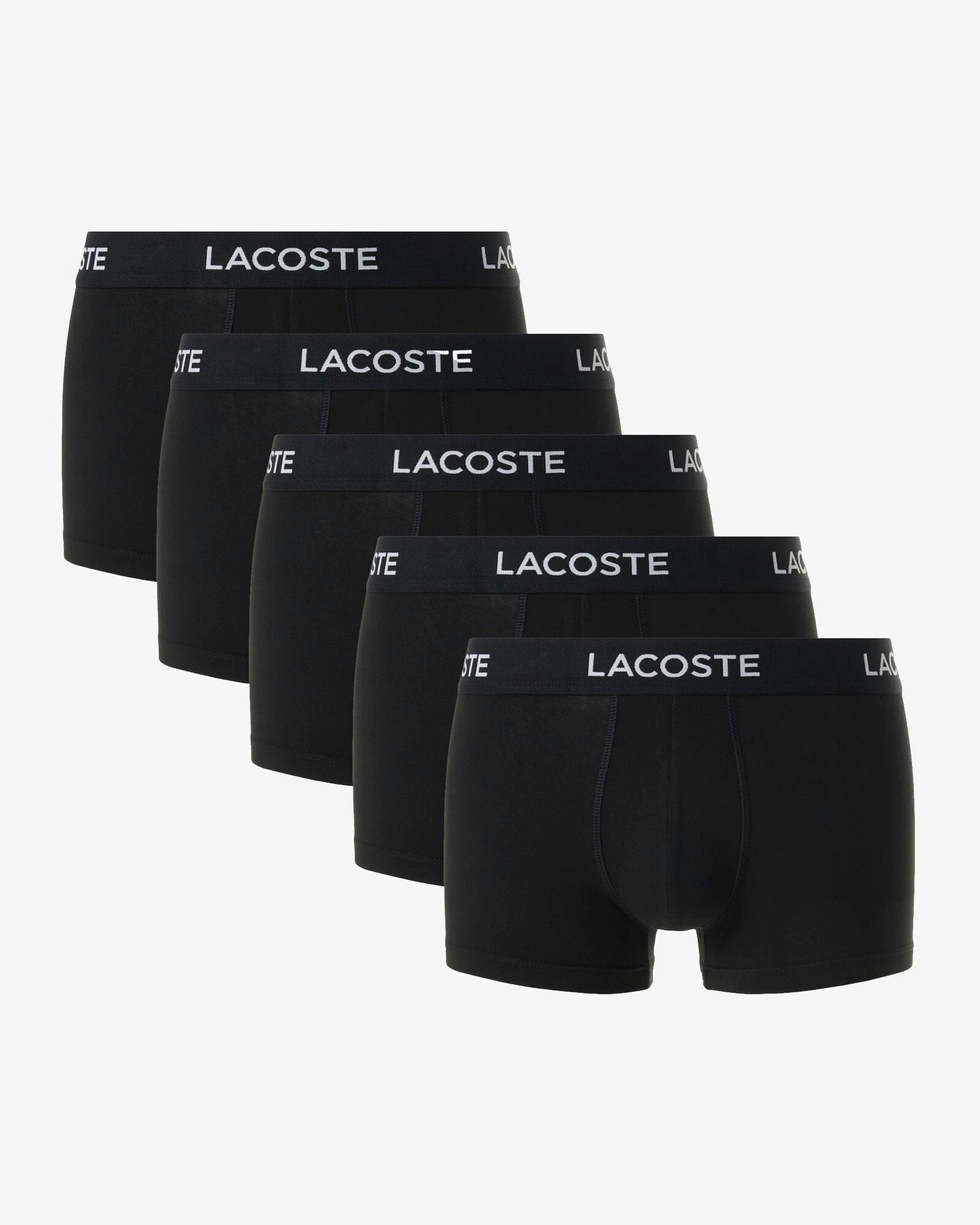 Lacoste Men's Black 5-Pack Trunks - 031 - 031 - M