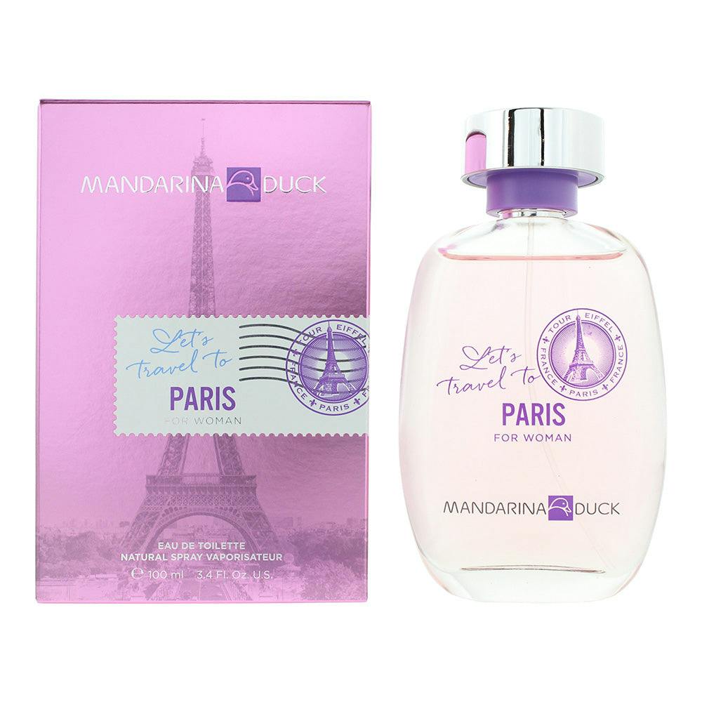 Mandarina Duck Let's Travel To Paris 100ml Eau de Toilette Women's Perfume New - Image 6