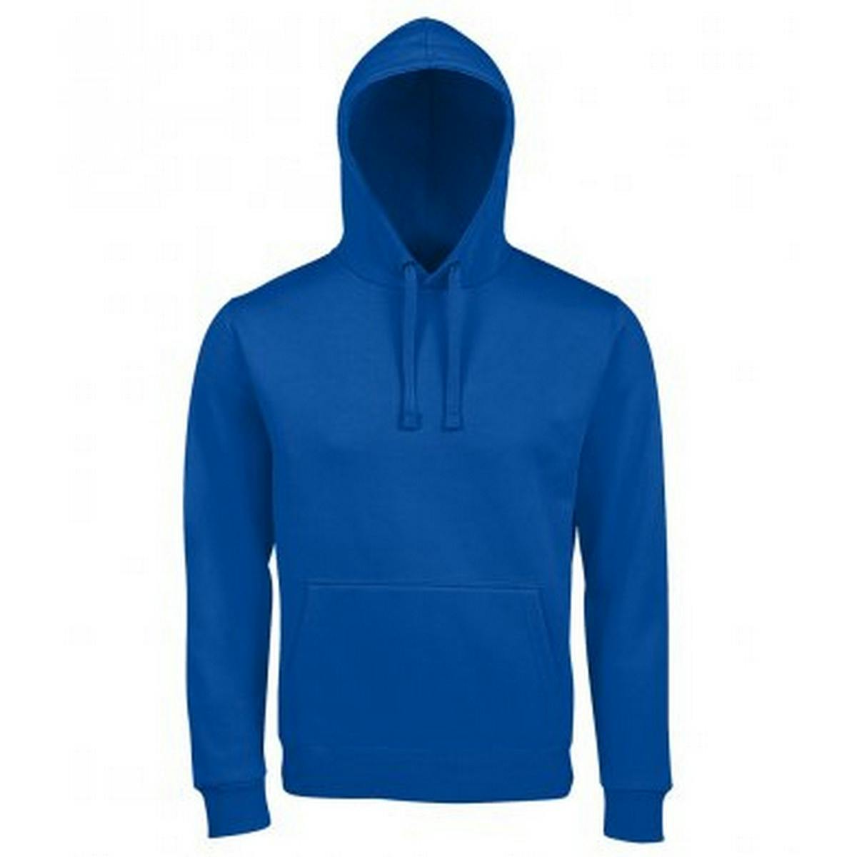 Sol's Men's Blue Spencer Hooded Sweatshirt In | Size: Large - Image 2