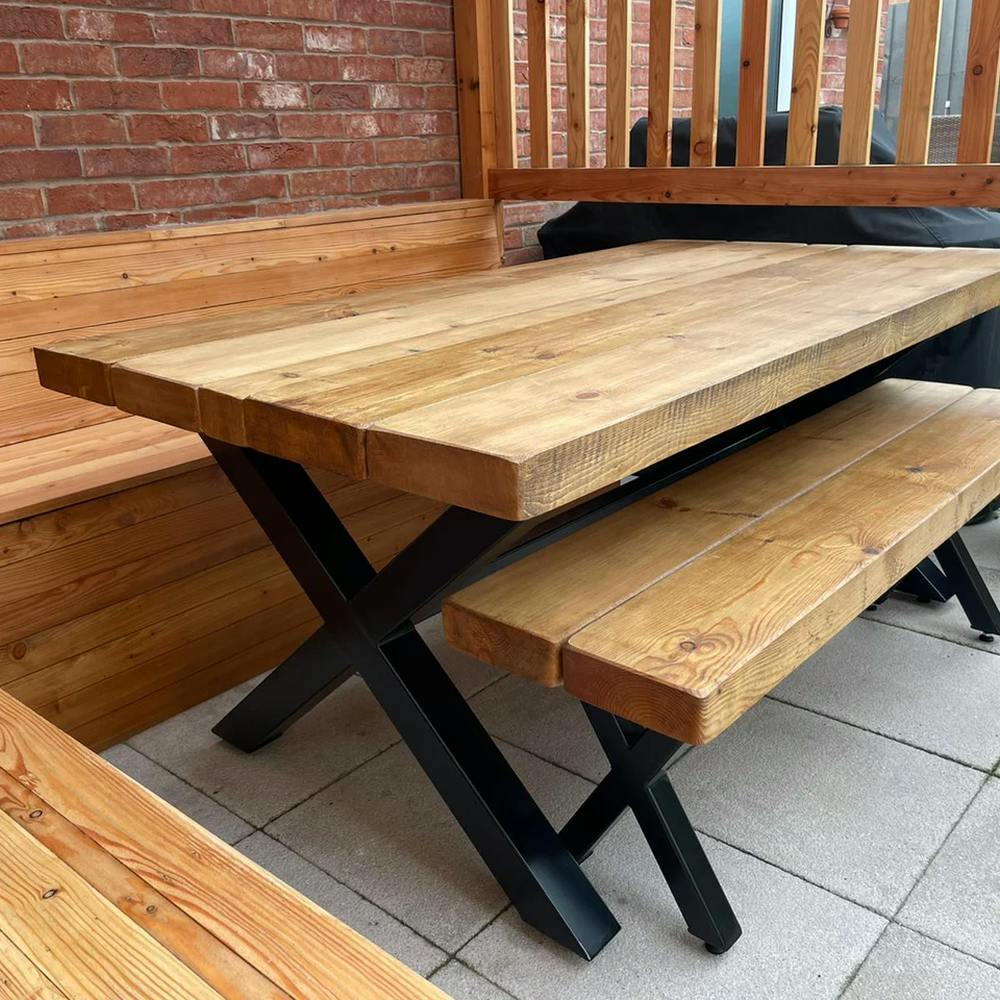 Trl Furniture Chunky & Sturdy Outdoor Bench - 270Cm