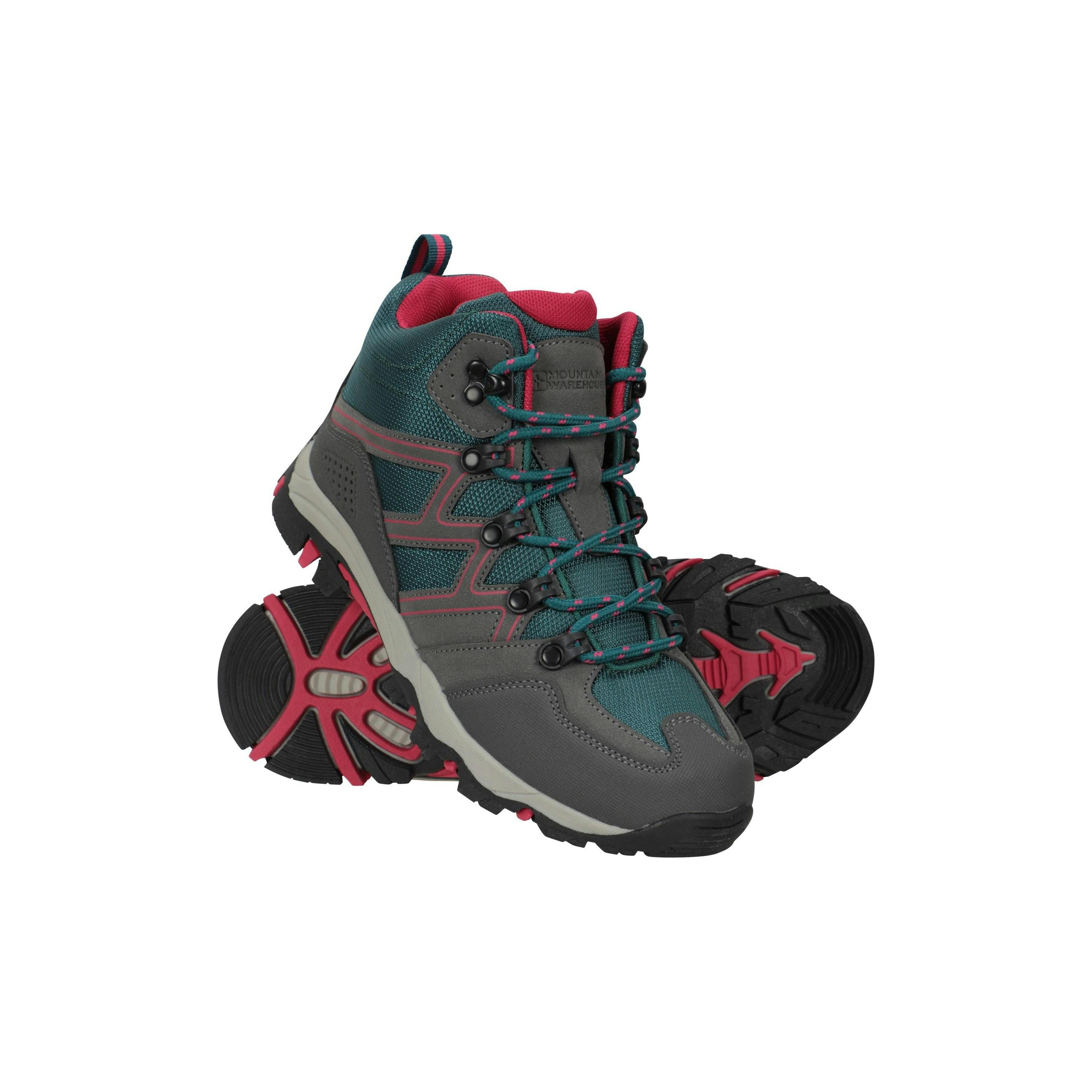 Mountain Warehouse Childrens/Kids Oscar Walking Boots - Teal - Teal - 10 Uk Child - 50% Mesh/50% Synthetic