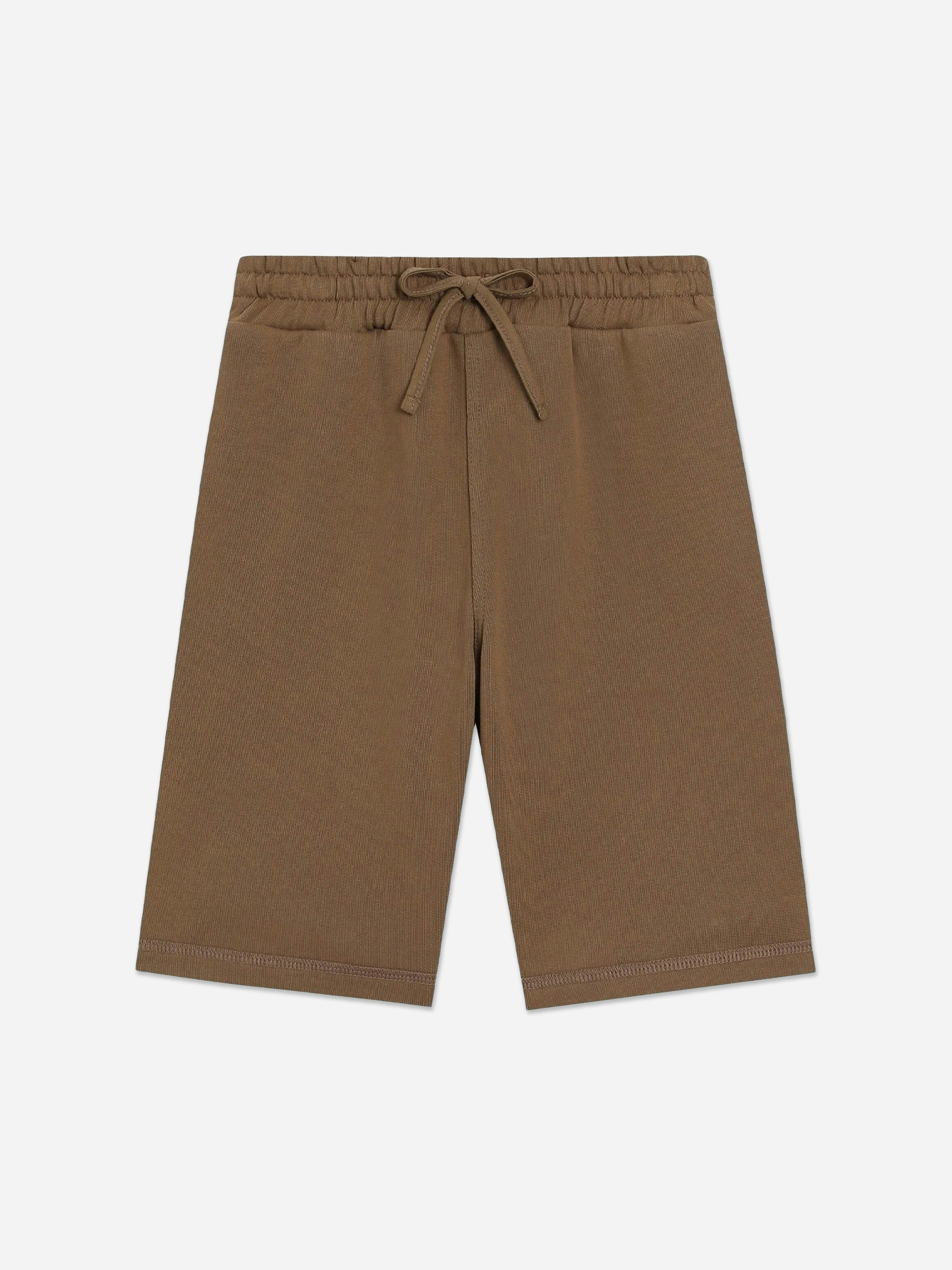 Dolce & Gabbana Kids Boys Brown Dolce & Gabbana Bermuda Shorts In - 8 Yrs