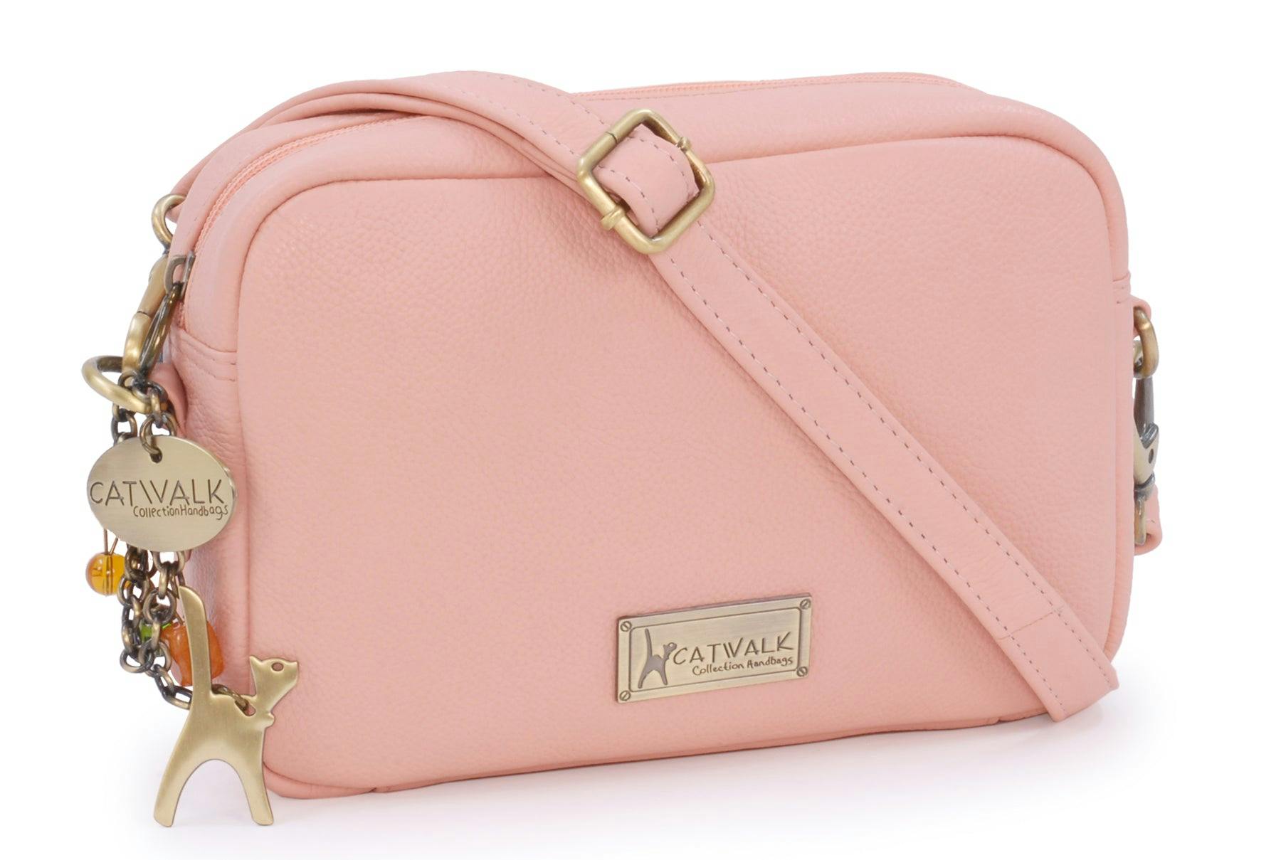 Catwalk Collection Handbags Pink Polly - Crossbody Bag