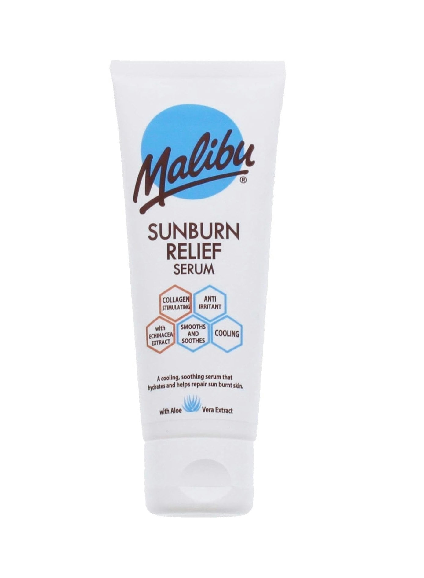 MALIBU AFTERSUN SUNBURN RELIEF SERUM ALOE VERA EXTRACT COOLING HOLIDAY - 75ML - Image 6