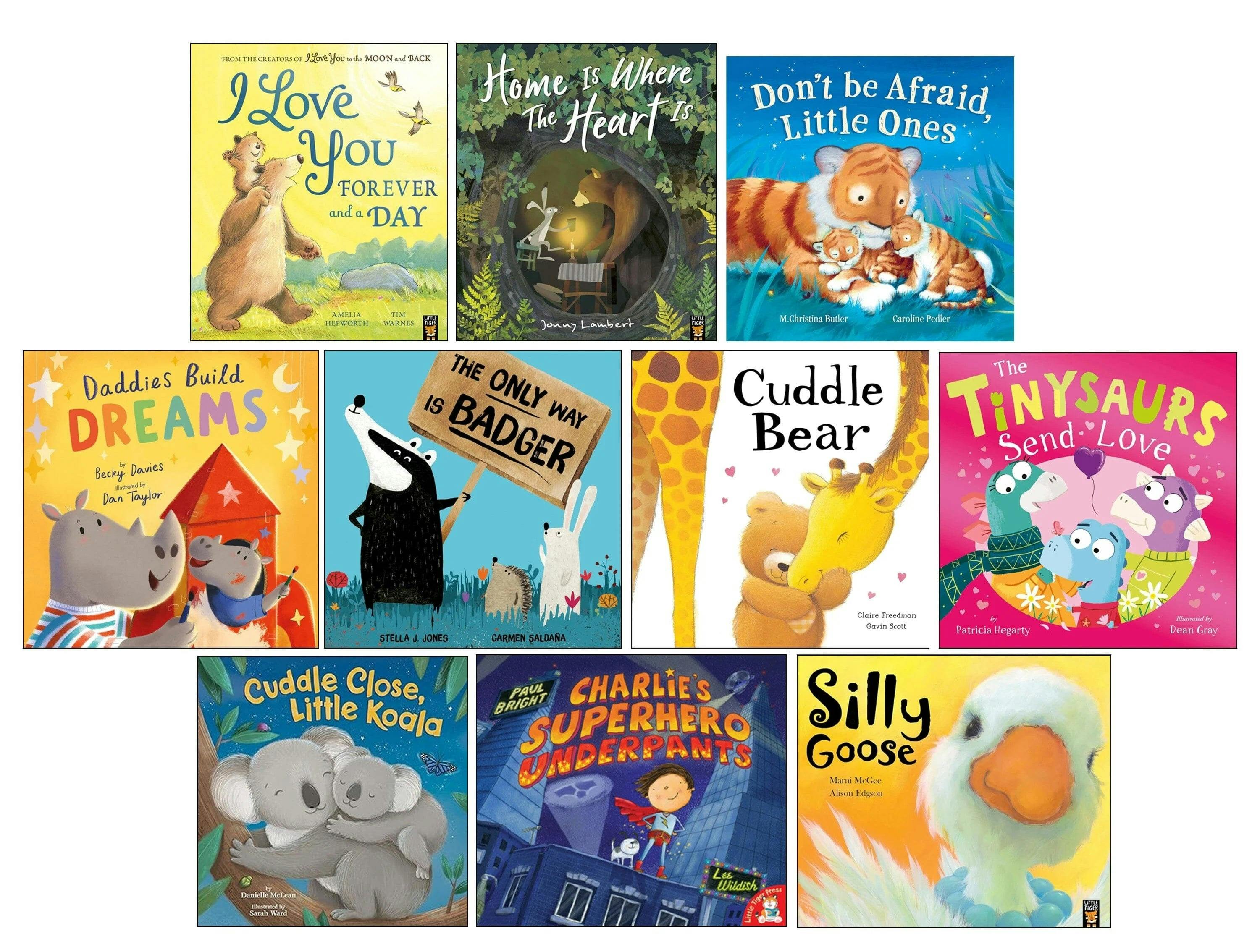 B&Q -  Love & Family 10 Picture Books Collection Set (I Love You Forever And A DayDon't Be Afraid Little OnesHome Is Where The Heart - Image 5