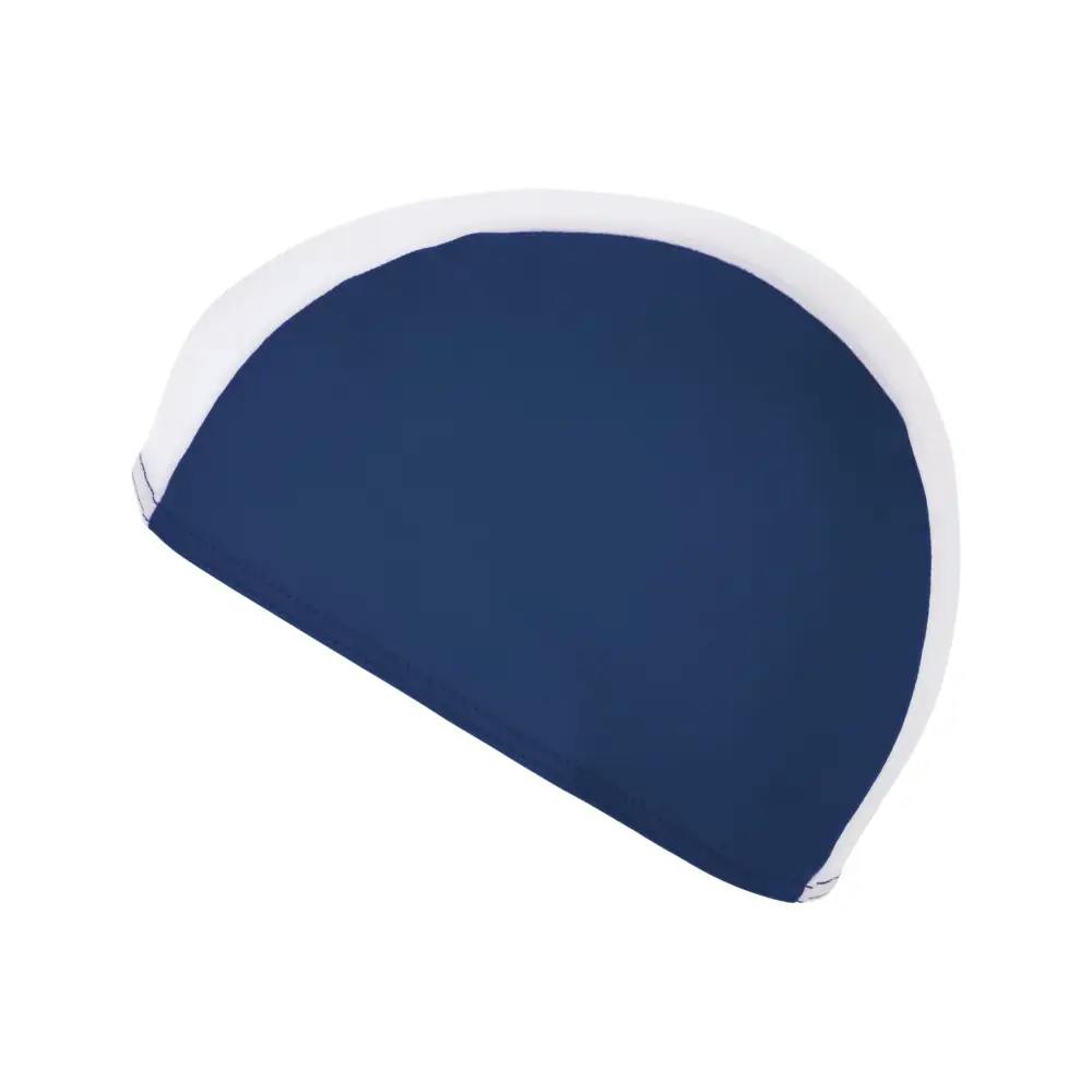 Fashy Dark/White Junior Fabric Swim Cap - Multi - Navy