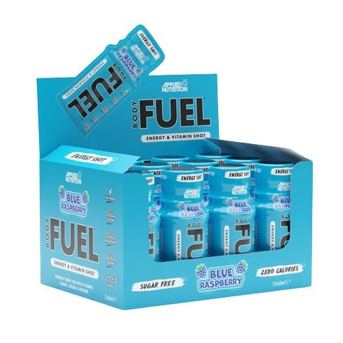 Applied Nutrition Blue Body Fuel Energy Shots 12X60ml - Raspberry - Image 4