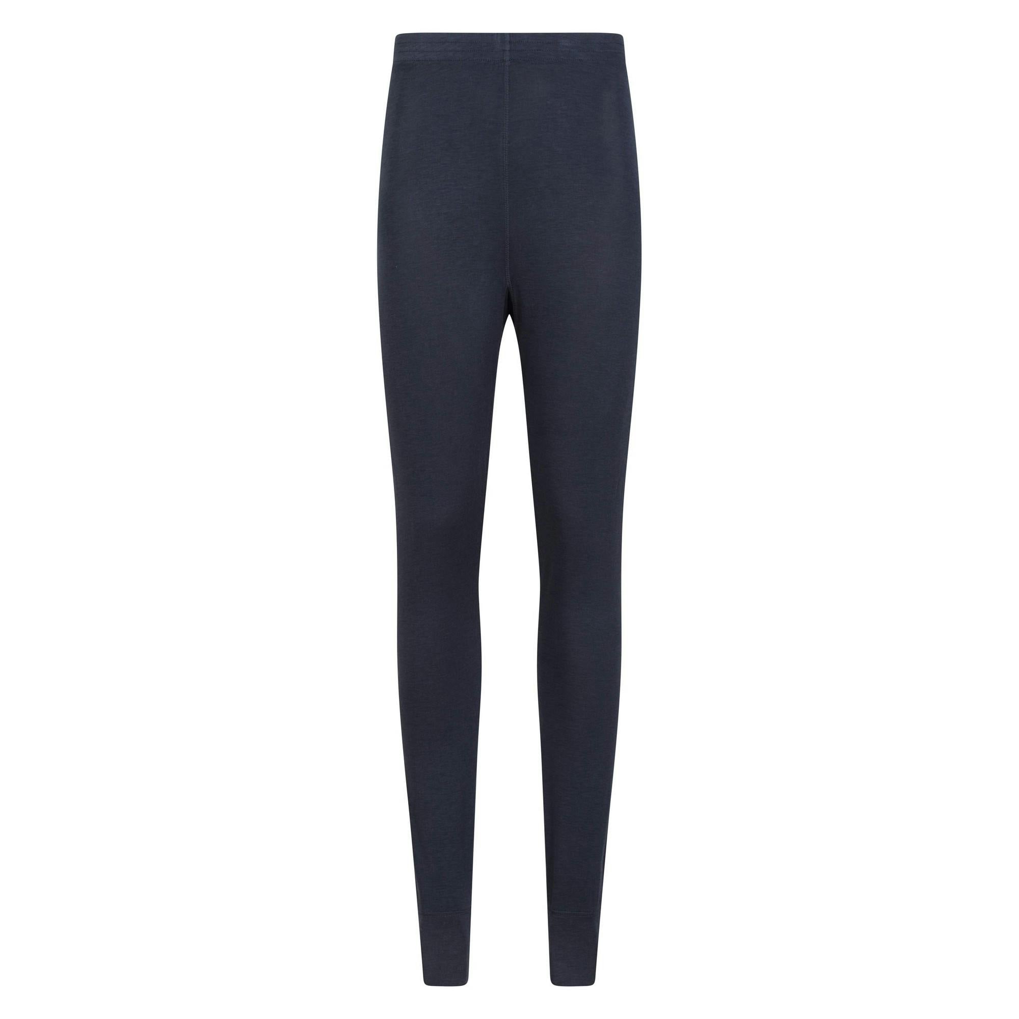 Mountain Warehouse Women's Keep The Heat Base Layer Bottoms - Navy - 20 Uk - Navy - 41% Acrylic/32% Polyester/19% Viscose/8% Elastane