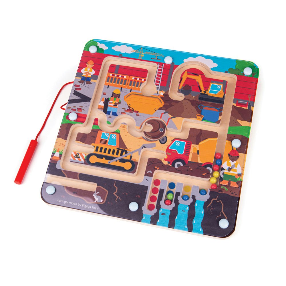 Bigjigs Toys Construction Maze Puzzle
