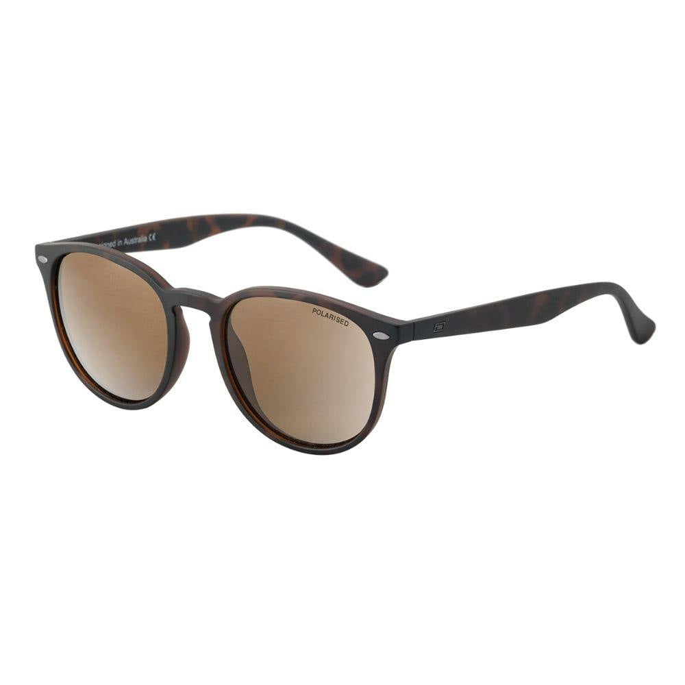 Dirty Dog Brown Racoon - Satin Tortoise With Polarized Lens - 51.9