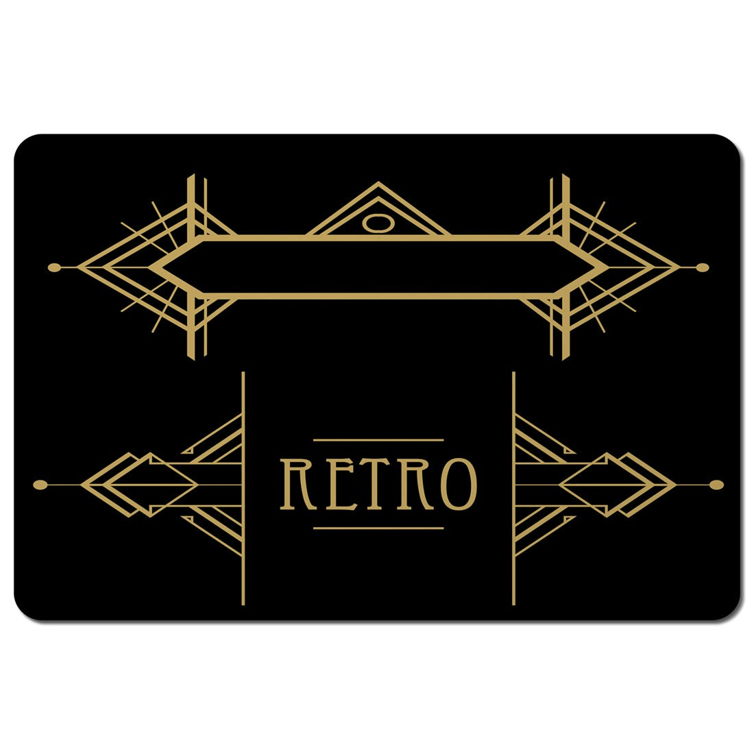 Rackhams Art Deco Retro (Placemat) Size 6