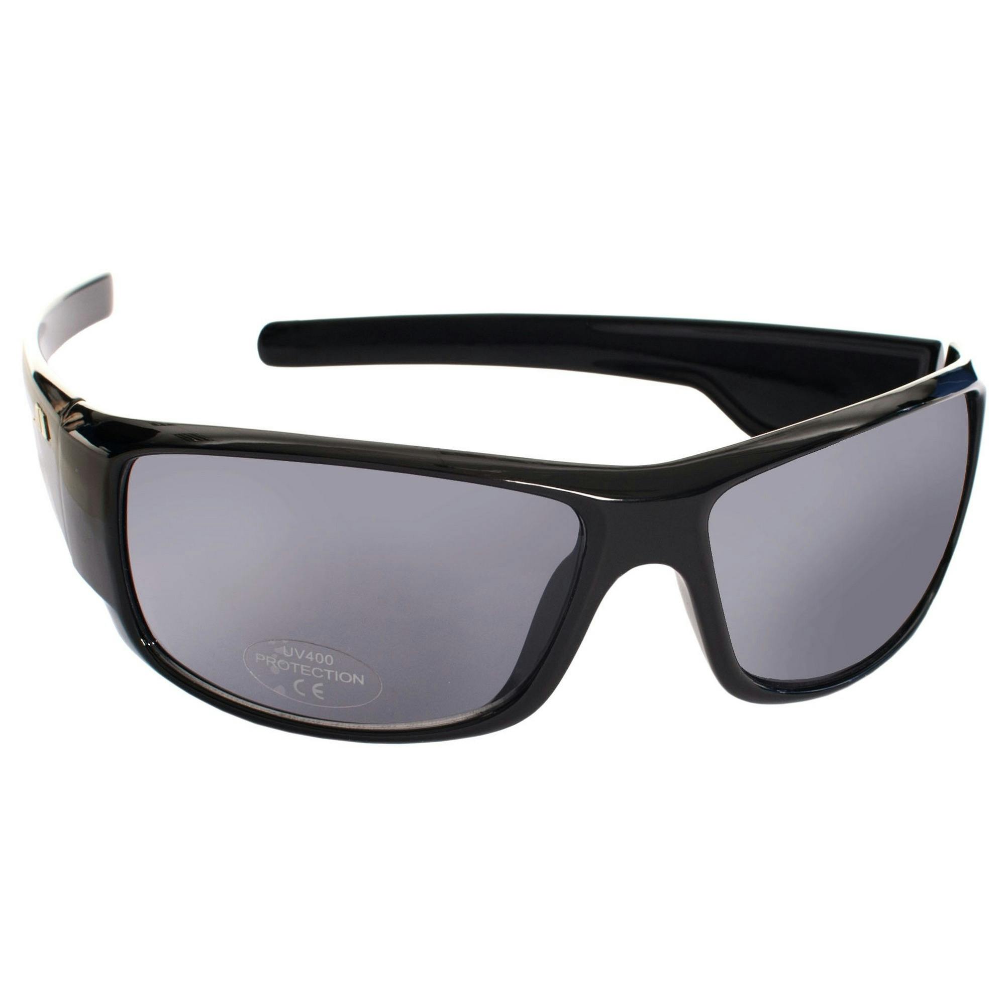 Trespass Unisex Black Adults Anti Virus Tinted Sunglasses - One Size - 100% Plastic