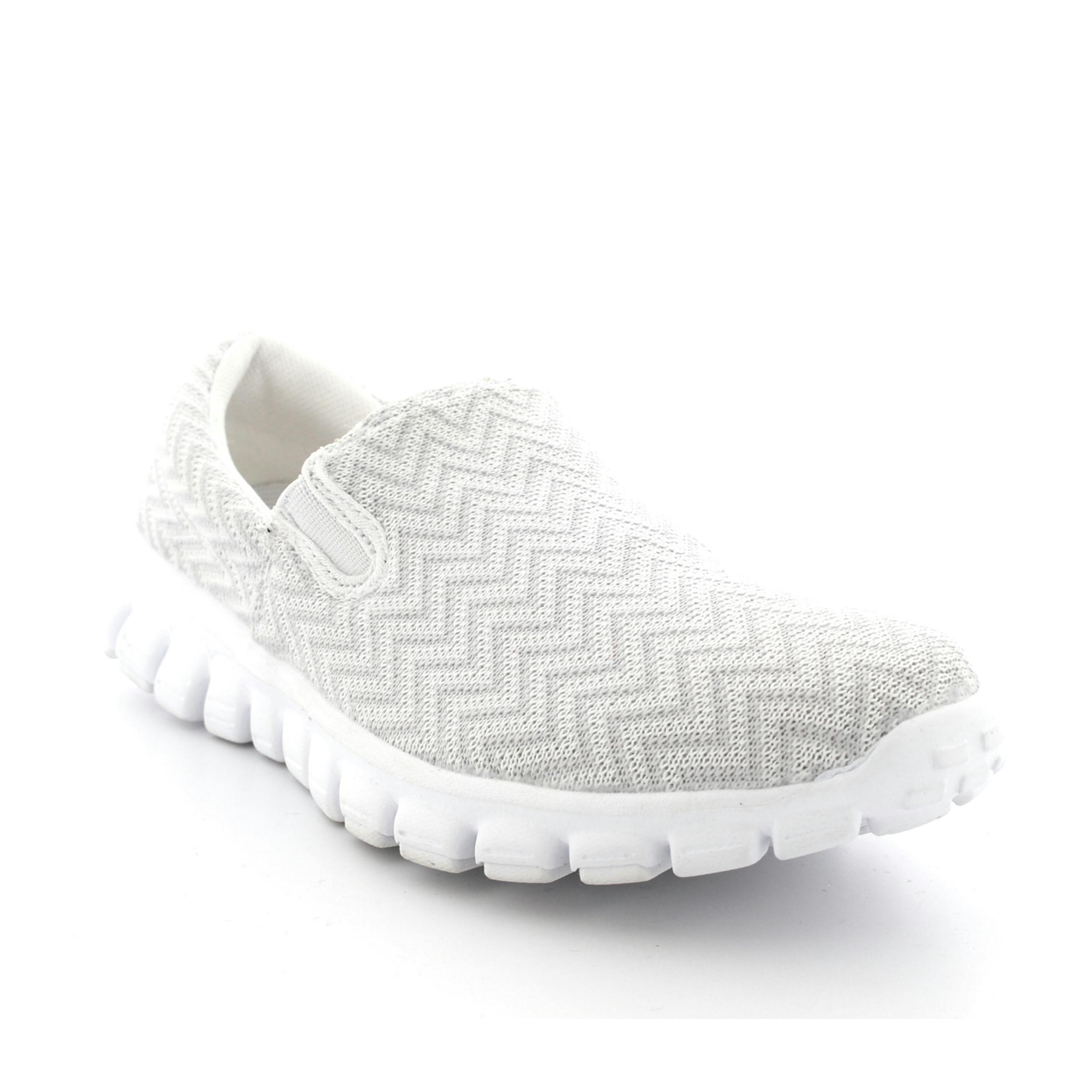 Viva Women's Grey Walking Super Lightweight Running Shoe Shock Absorbing Trainers - 8