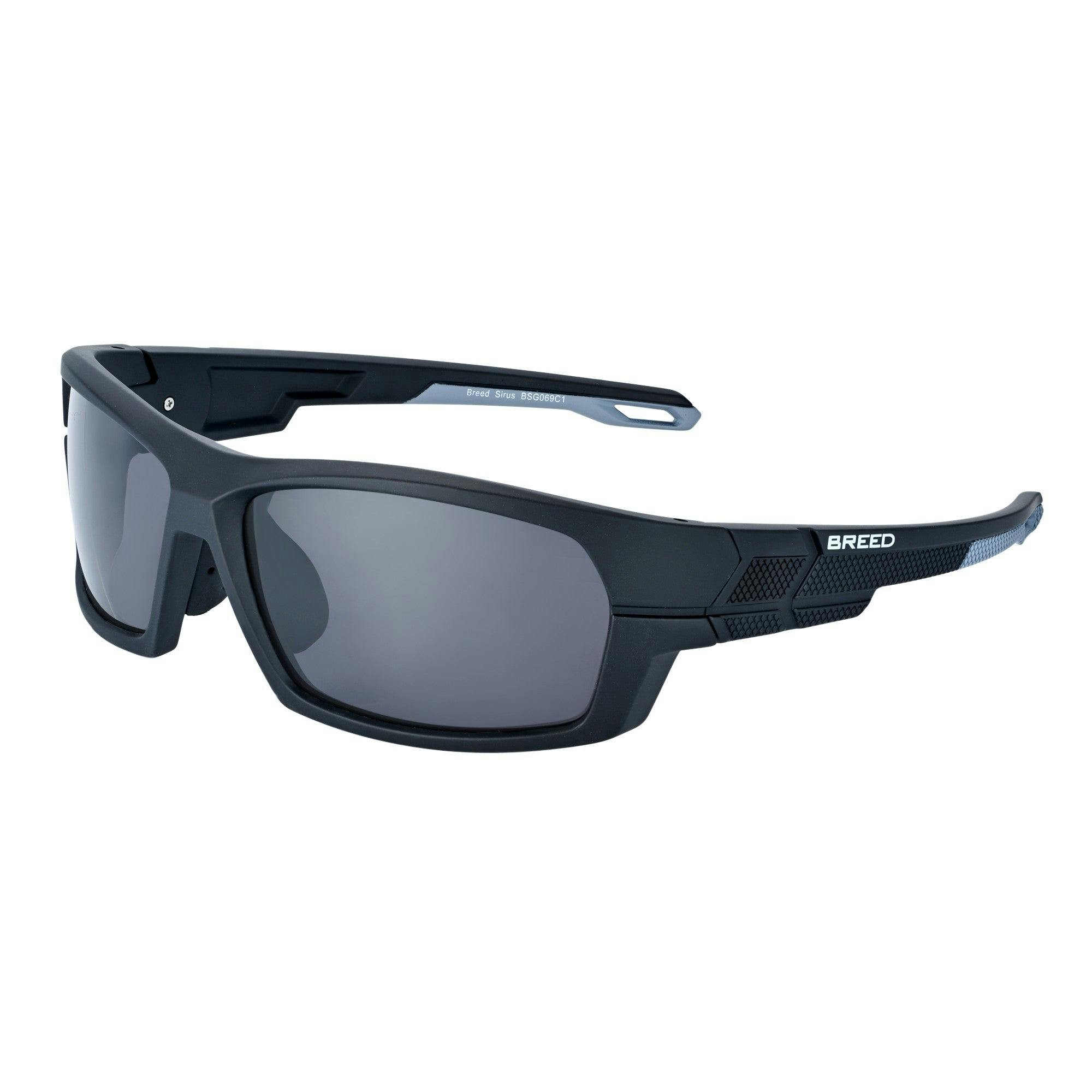 Breed Black Sirus Polarized Sunglasses