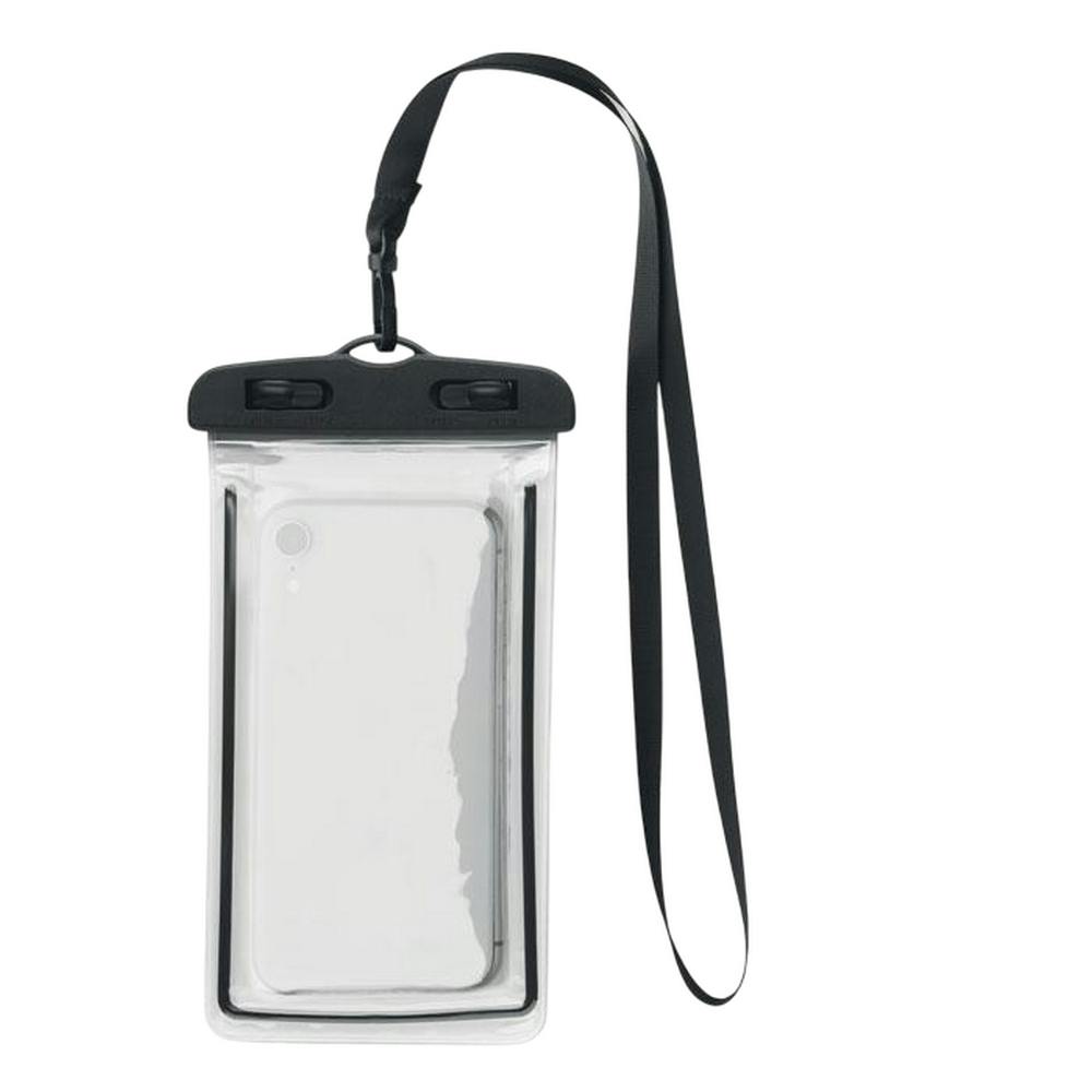 Midocean Black Smag Large Waterproof Lanyard Pouch - /Transparent - One Size