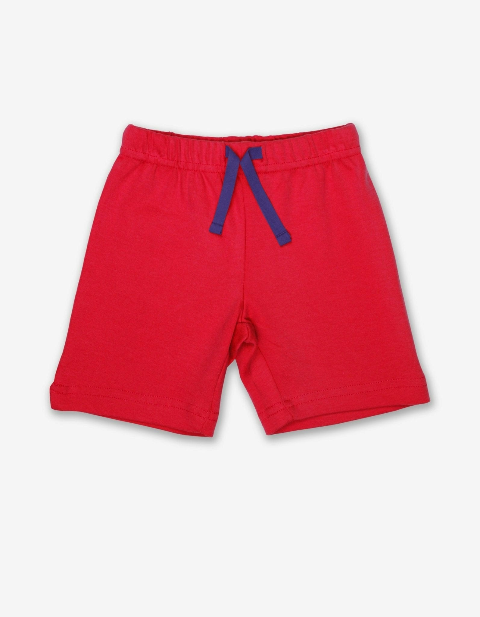 Toby Tiger Red Organic Shorts - 6-12M / 80Cm