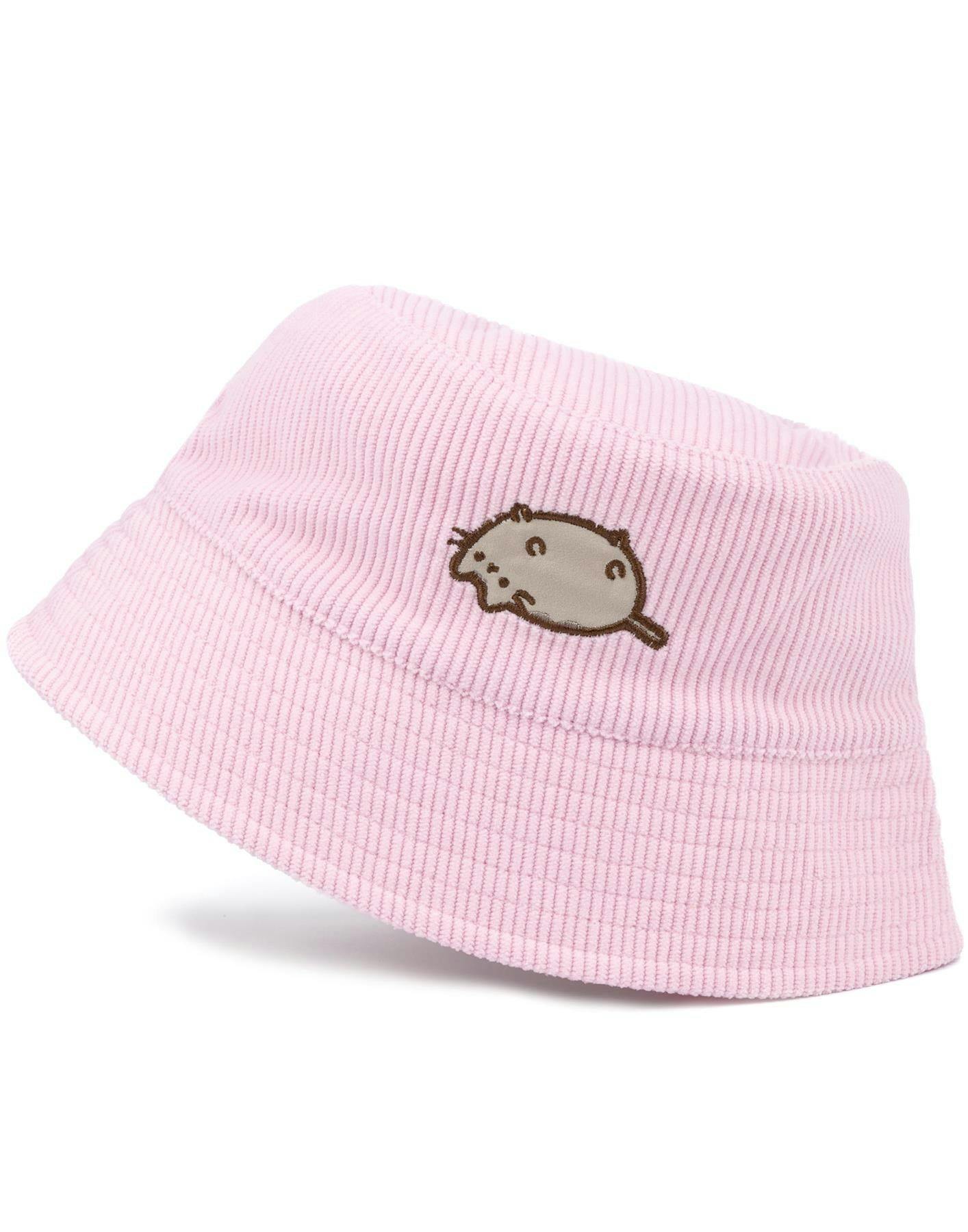 Vanilla Underground Girls Pink Pusheen Bucket Hat (One Size)