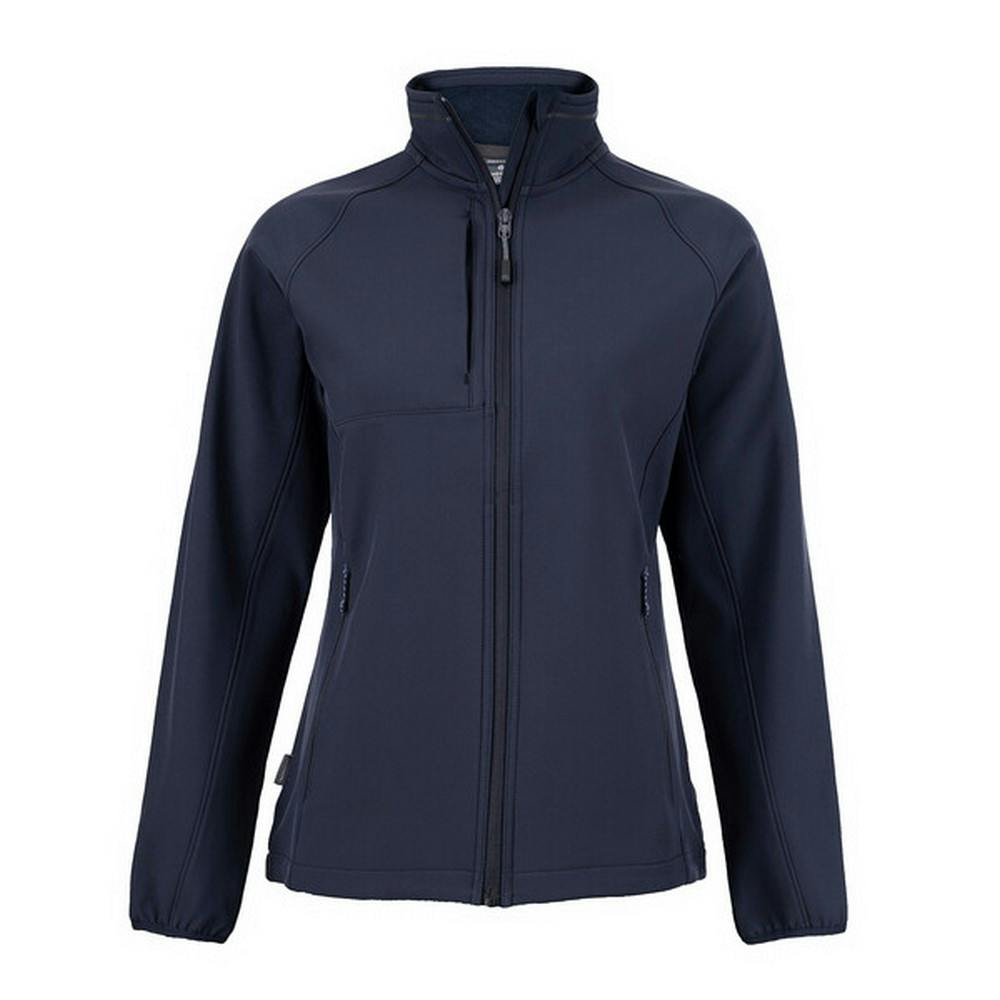 Craghoppers Women's Dark / Expert Basecamp Soft Shell Jacket - Navy - 18 Uk - Navy - 94% Polyester/6% Elastane