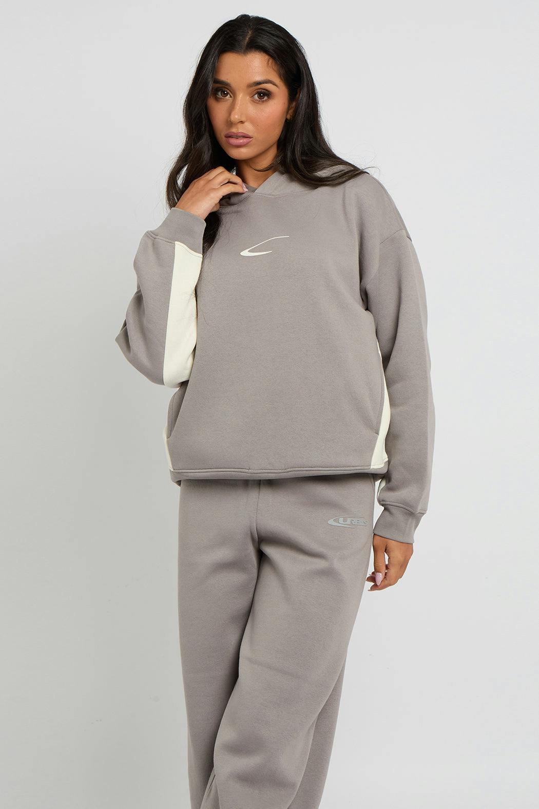 Urban Bliss Colour Block Graphic Hoodie - 14