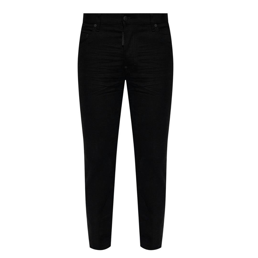 Dsquared2 Women's Black Bull Denim Jeans - 28R - 98% Cotton/2% Elastane