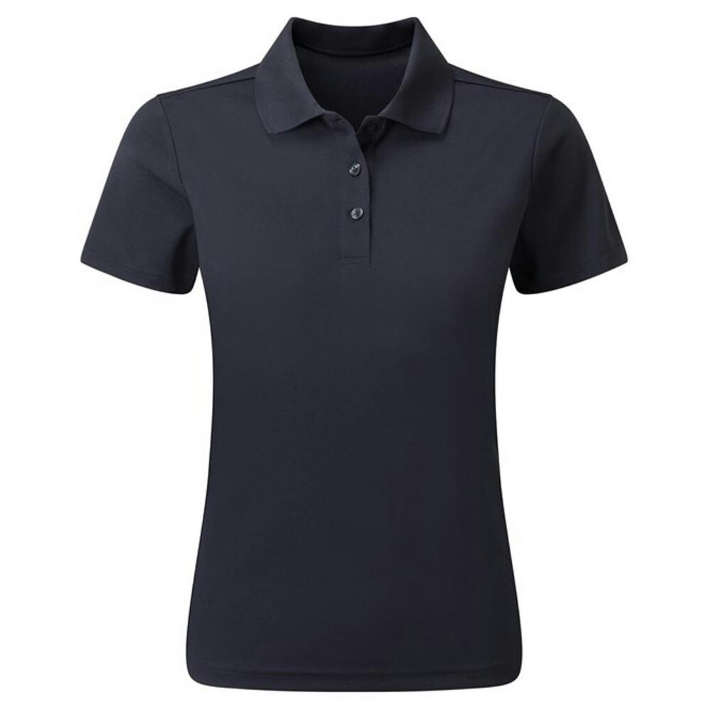 Premier (M, French Navy) Womens/Ladies Sustainable Polo Shirt - Image 3