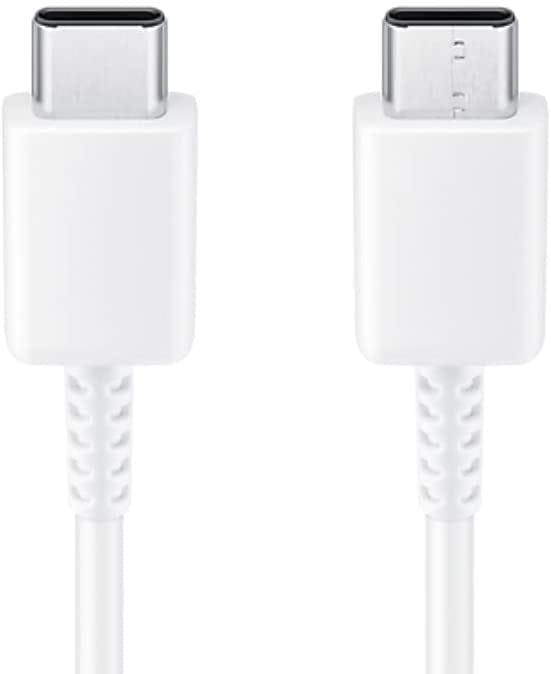 Samsung White 1M 25W Usb C To C Charging Cable - Ep-Da705bwegww