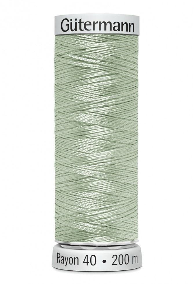 Gutermann No 40 Sulky Rayon Embroidery Thread 200M Rayon Thread Suitable For Embroidery - 1275 - 200 Metres
