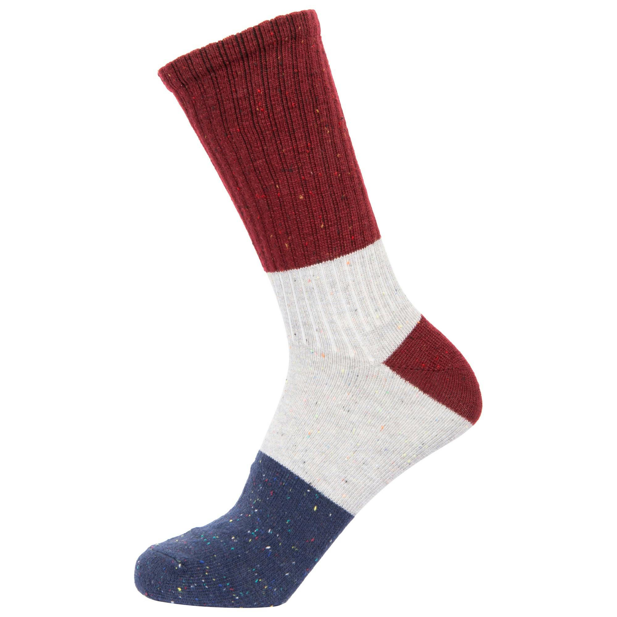Trespass Unisex Adult Alize Recycled Boot Socks - Multicoloured - 7 Uk-11 Uk - Multicoloured