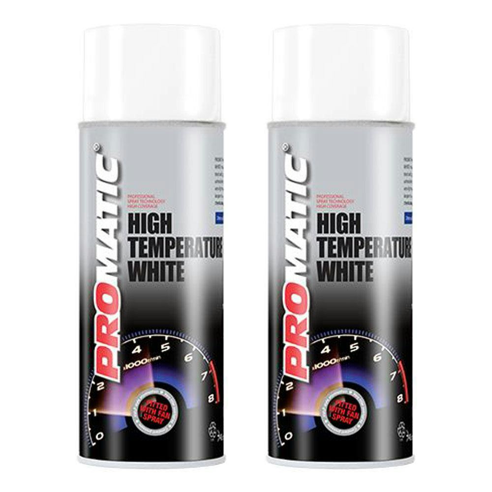 Promatic White High Temperature Aerosol Htw400 - 400Ml - Image 6