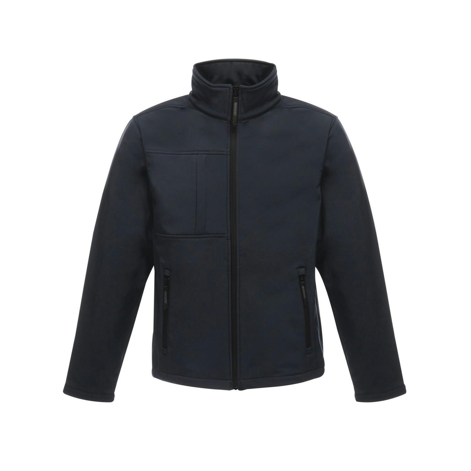 Regatta Men's Grey Octagon Ii Soft Shell Jacket - Navy/Seal - L - Navy/Seal - 100% Mixed