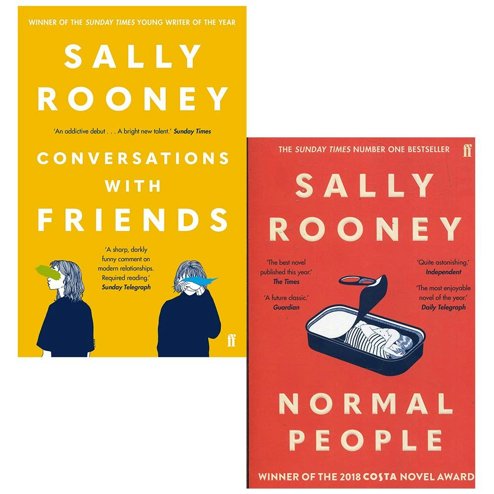 Faber & Faber Sally Rooney 2 Books Collection Set - Conversations With Friends & Normal People