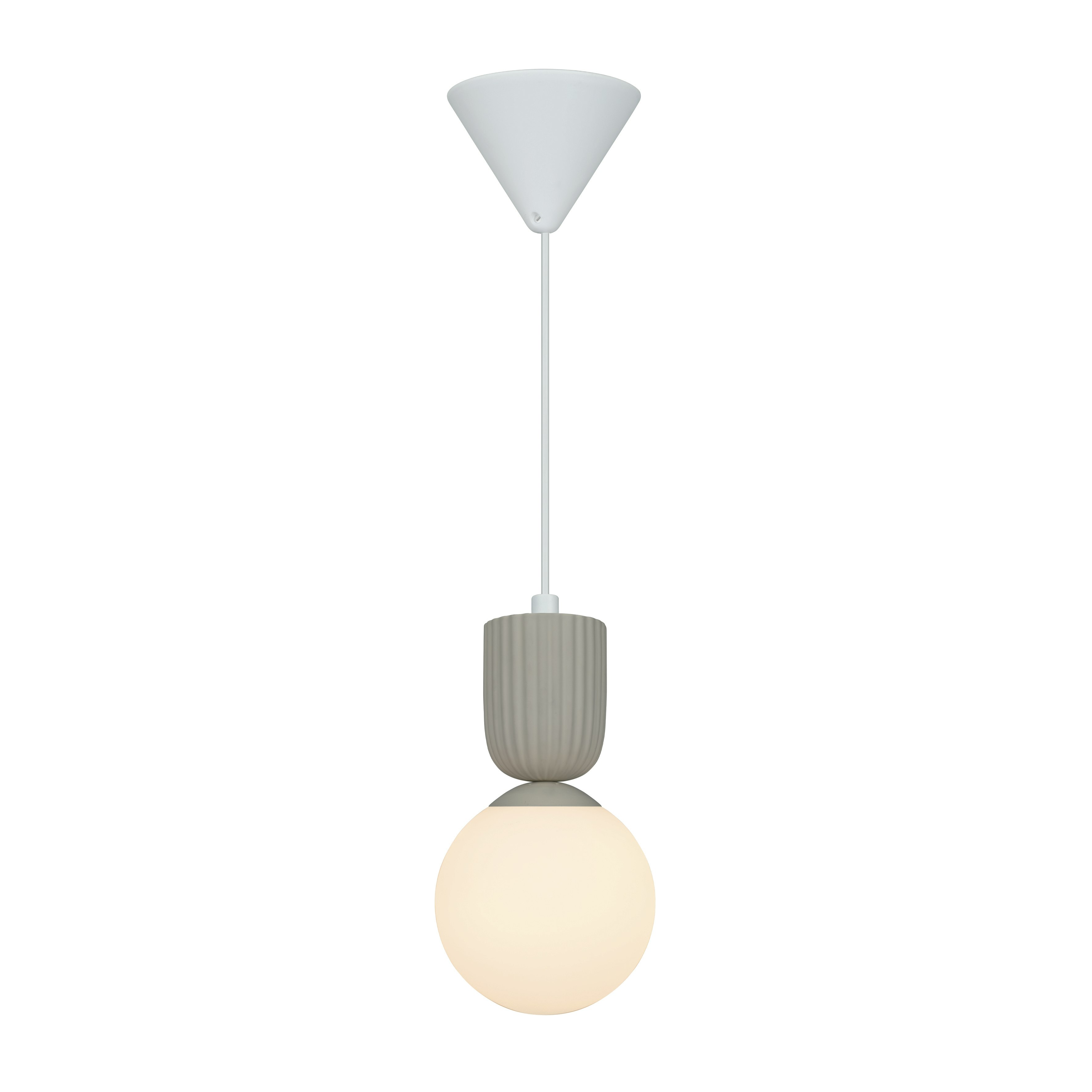 Rackhams Beige Sadie | Pendant | - 1